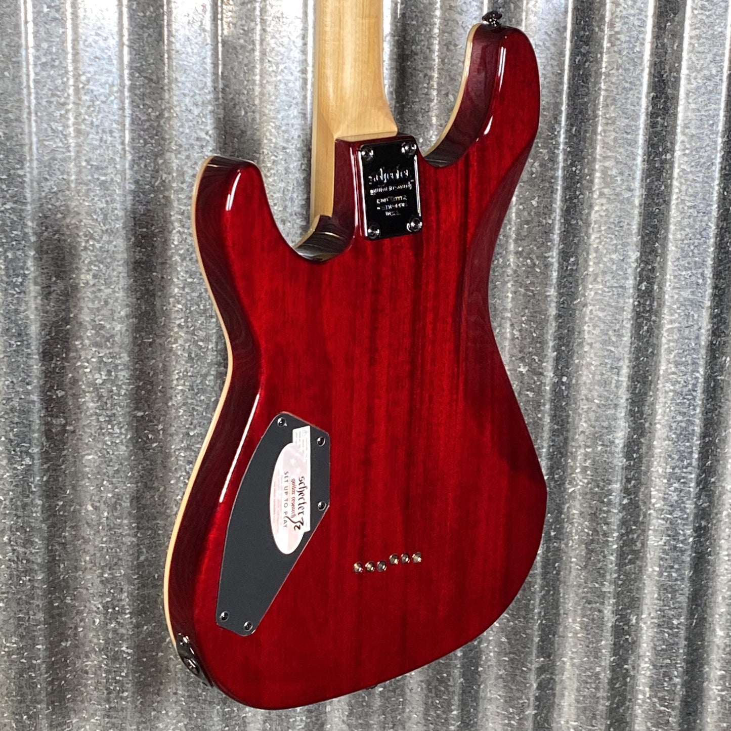 Schecter Omen Extreme 6 Black Cherry Guitar #0164