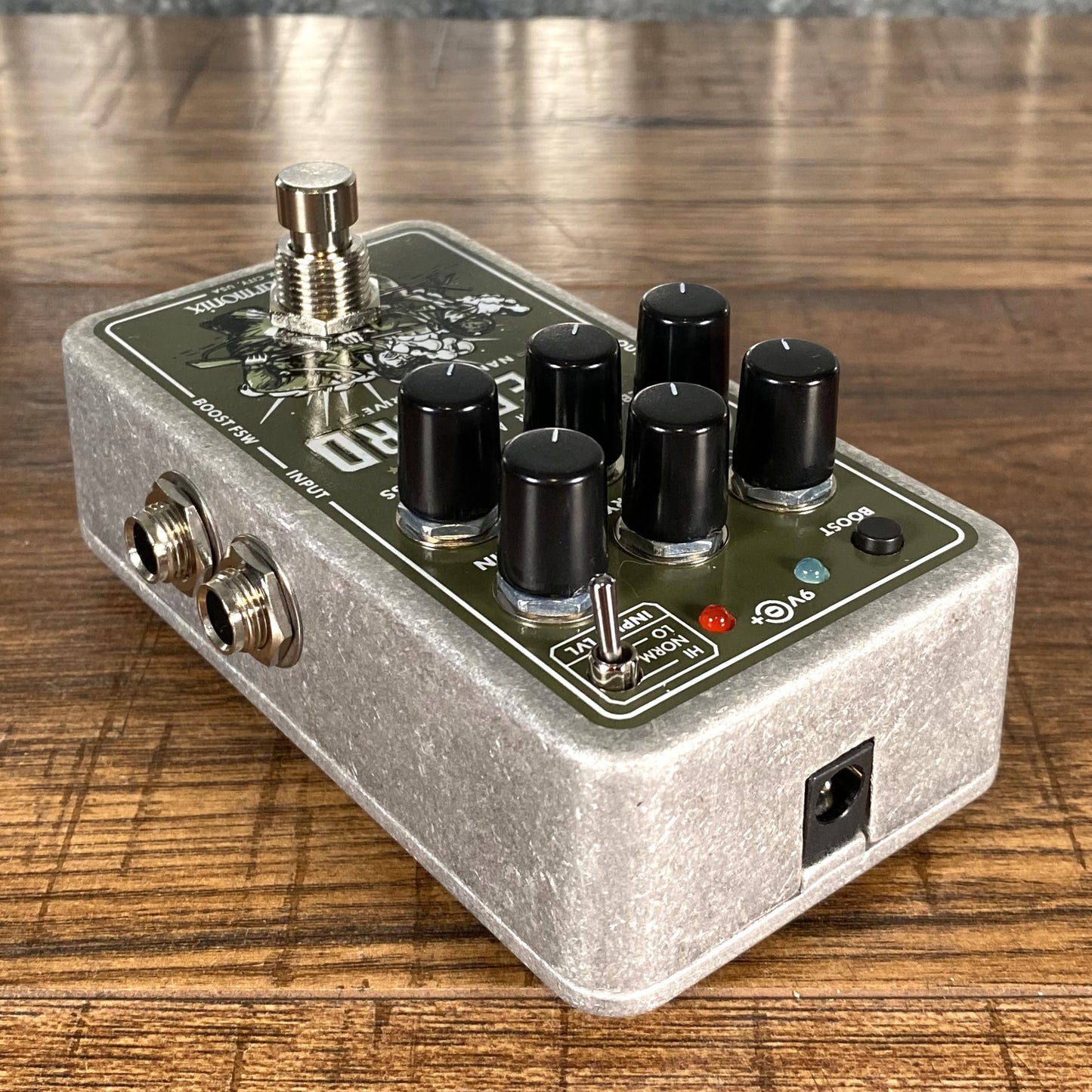 Electro-Harmonix EHX Nano Operation Overlord Overdrive Guitar Effect Pedal