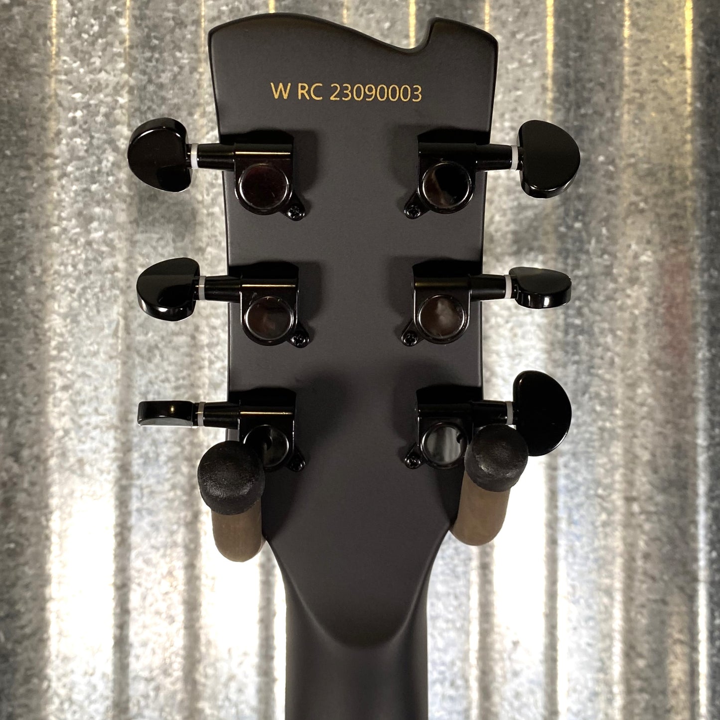 Westcreek Racer Offset SG Black Satin Solid Body Guitar #0003 Used