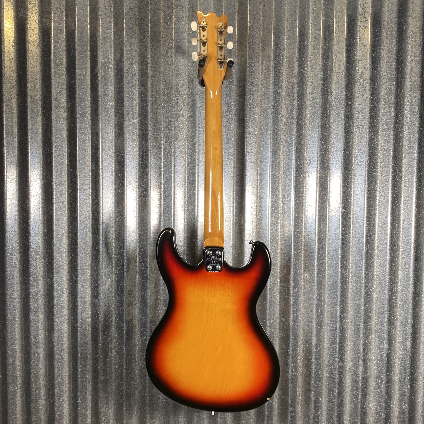 Univox Hi Flier Phase III Sunburst Guitar High Flyer 1970's Japan #0360 Used