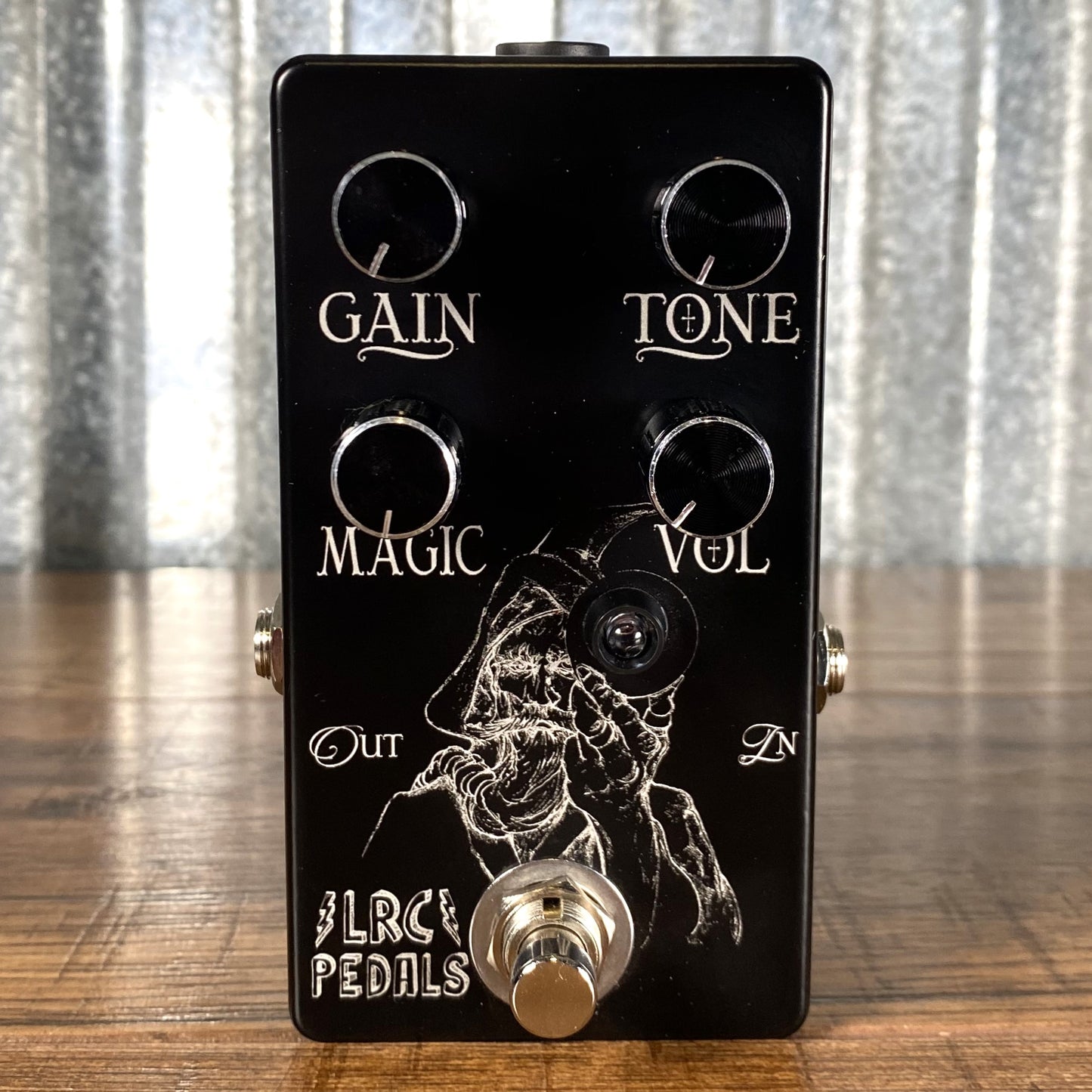 LRC Pedals The Wizard Overdrive Guitar Effect Pedal Used