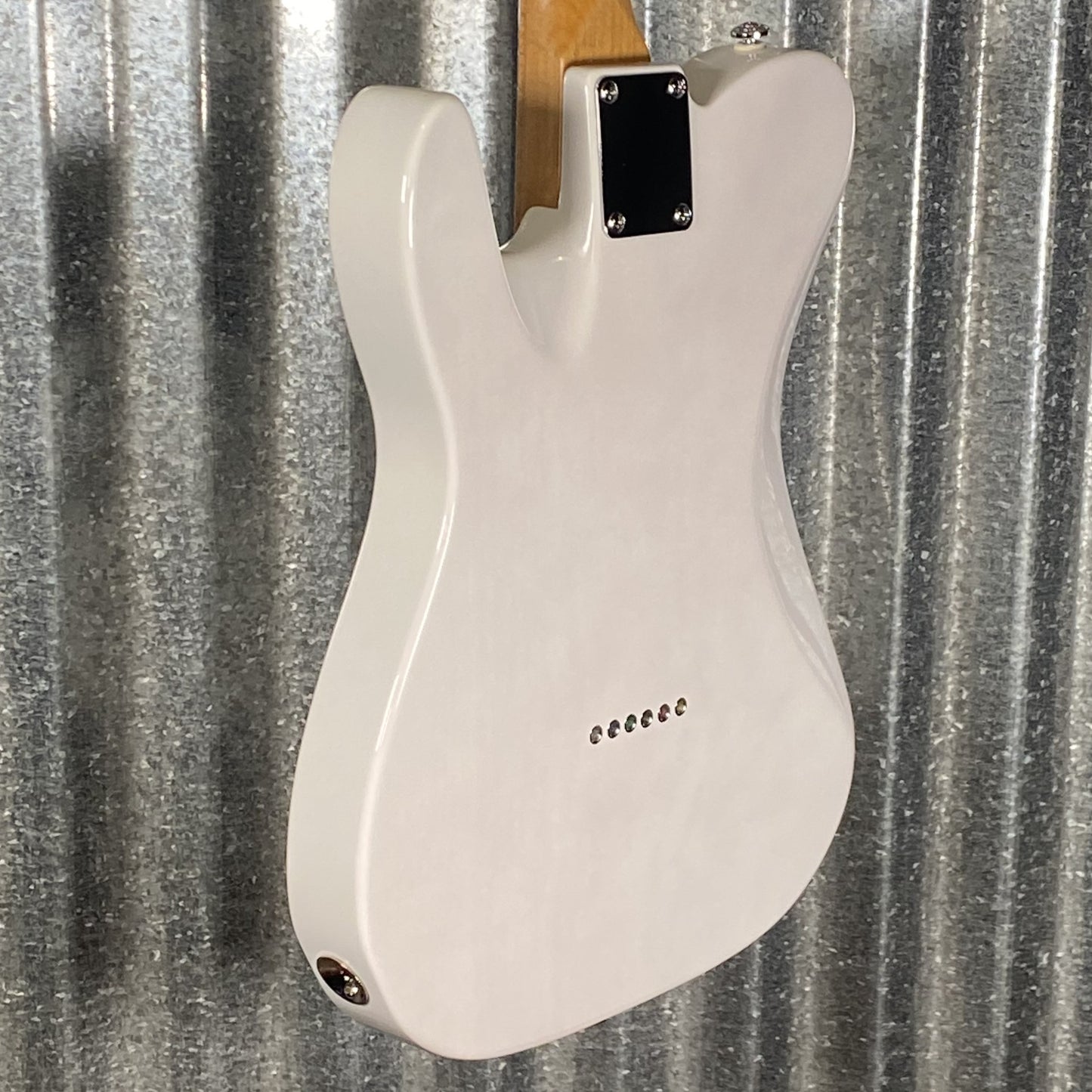 Musi Virgo Classic Telecaster Trans White Guitar #0249 Used