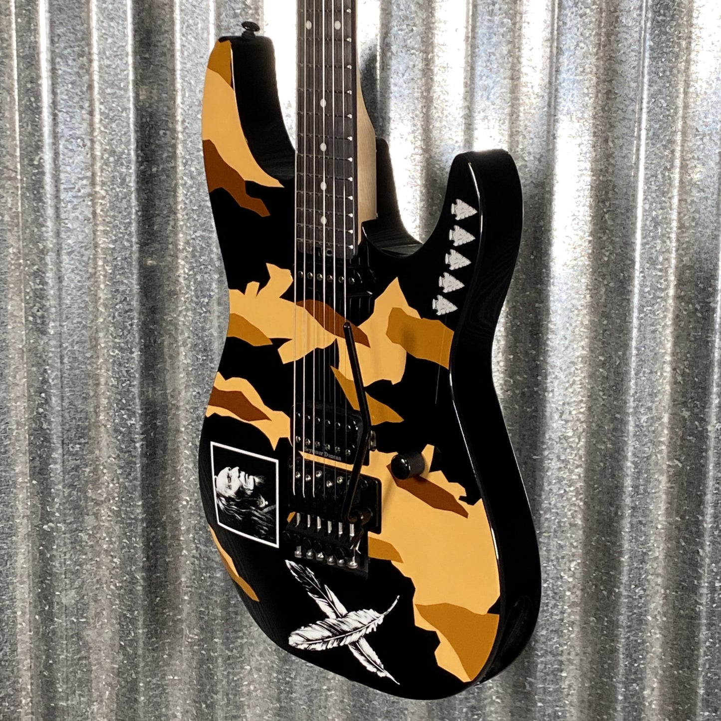 ESP LTD GL Desert Eagle George Lynch Guitar & Case #2569