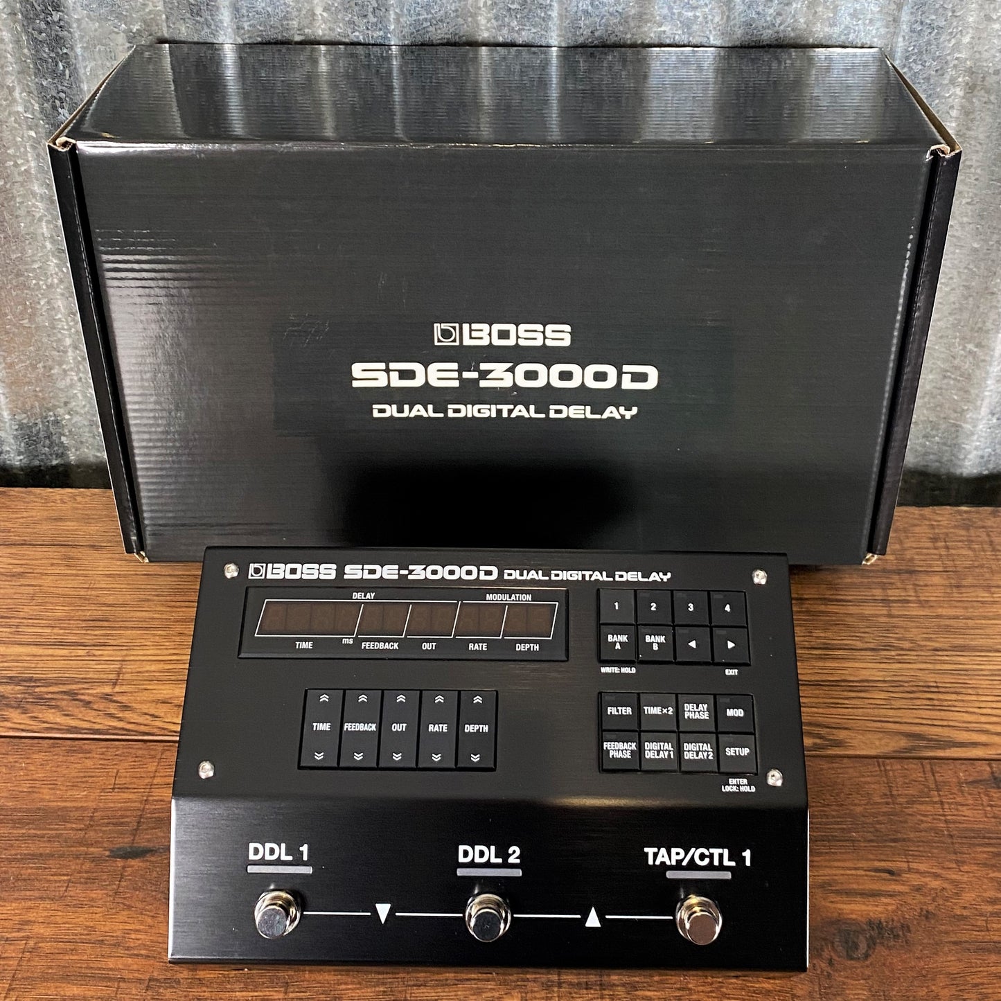 Boss SDE-3000D Dual Digital Delay Guitar Effect Pedal