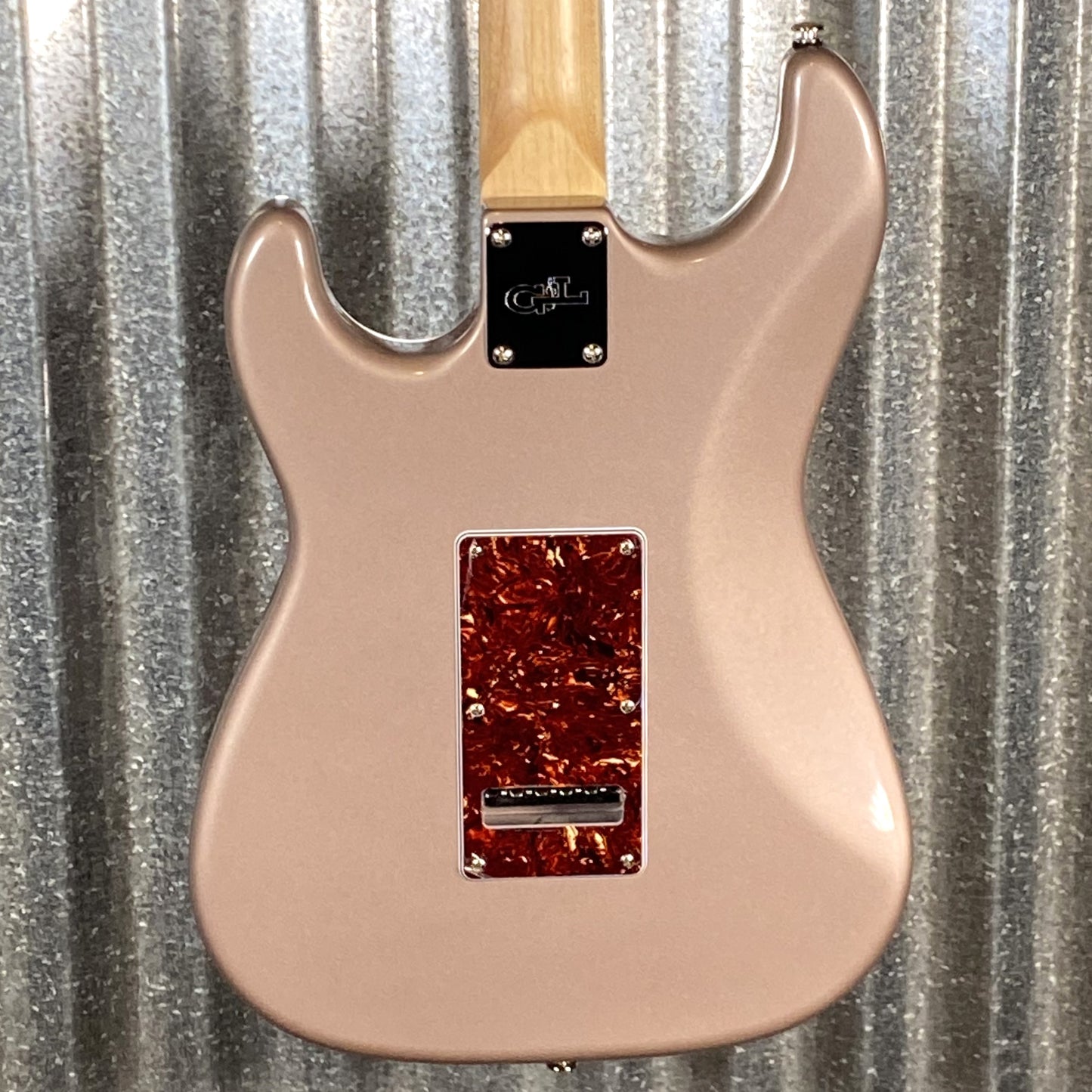 G&L USA Legacy Special Shoreline Gold Guitar & Bag #0024