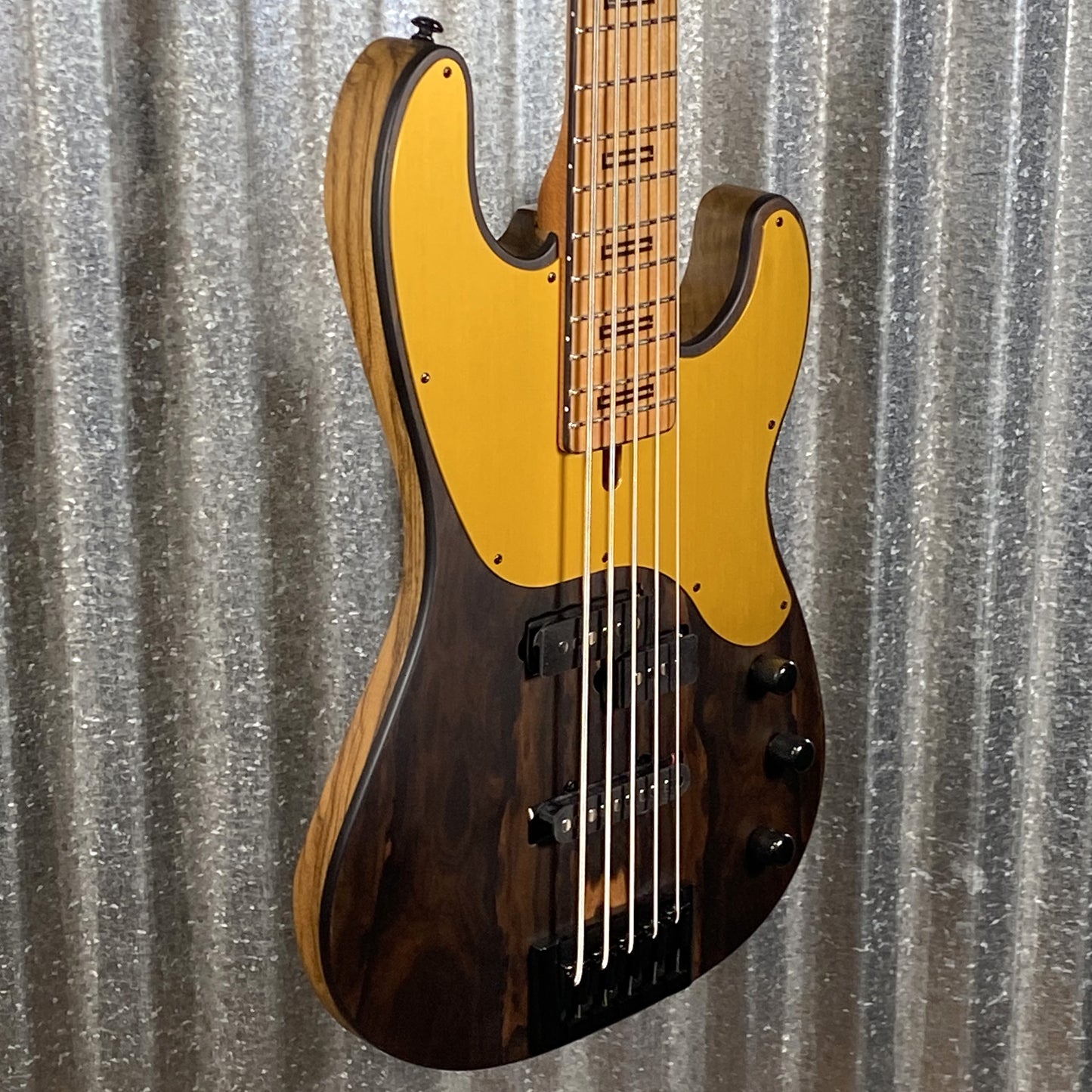 Schecter Model-T 5 Exotic Ziricote 5 String Bass #1508