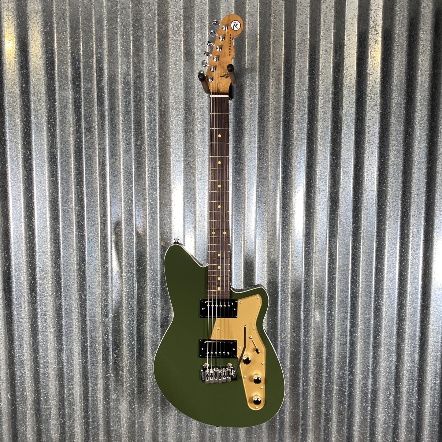 Reverend Jetstream HB Army Green Guitar #61124
