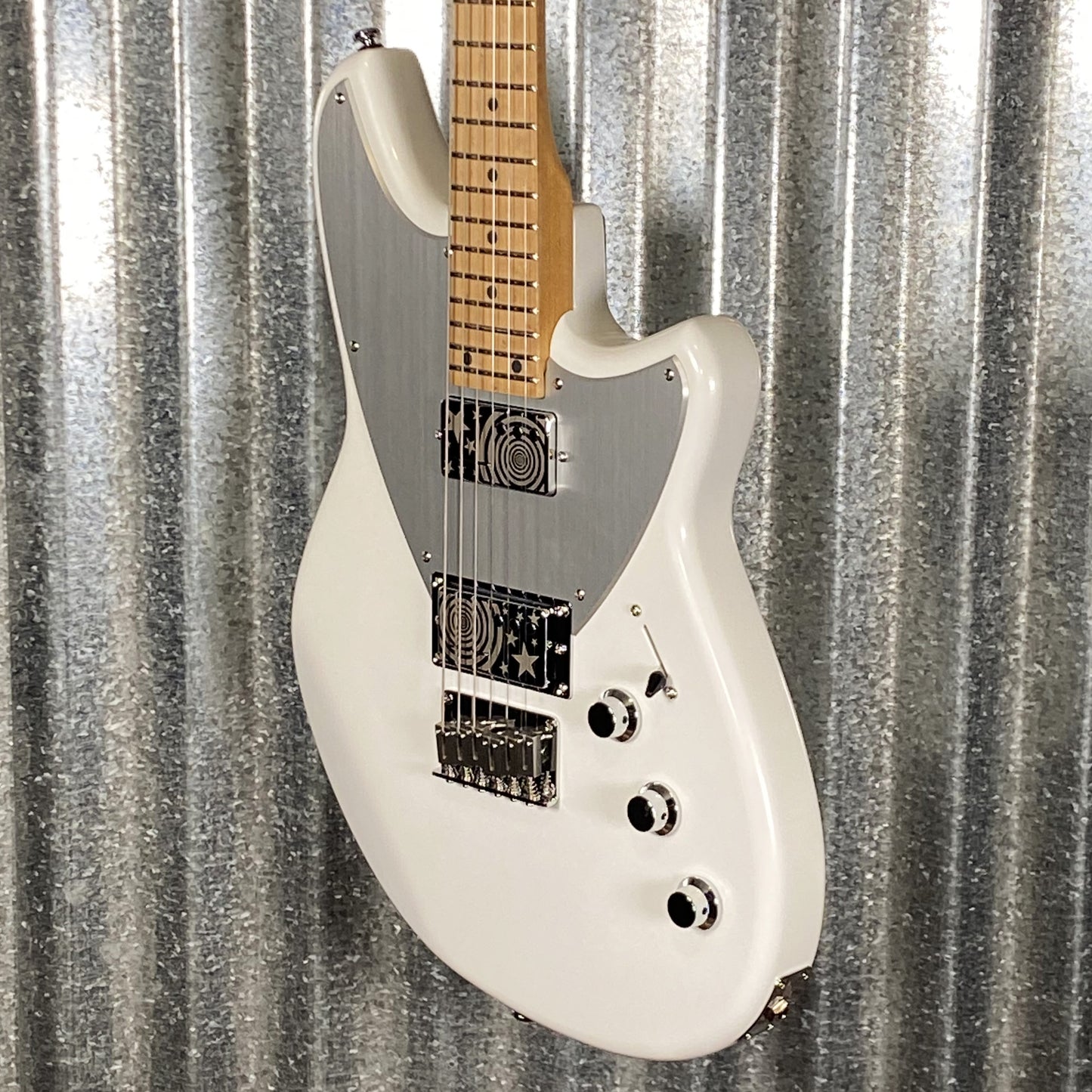 Reverend Billy Corgan Drop Z Pearl White Guitar & Bag #61238