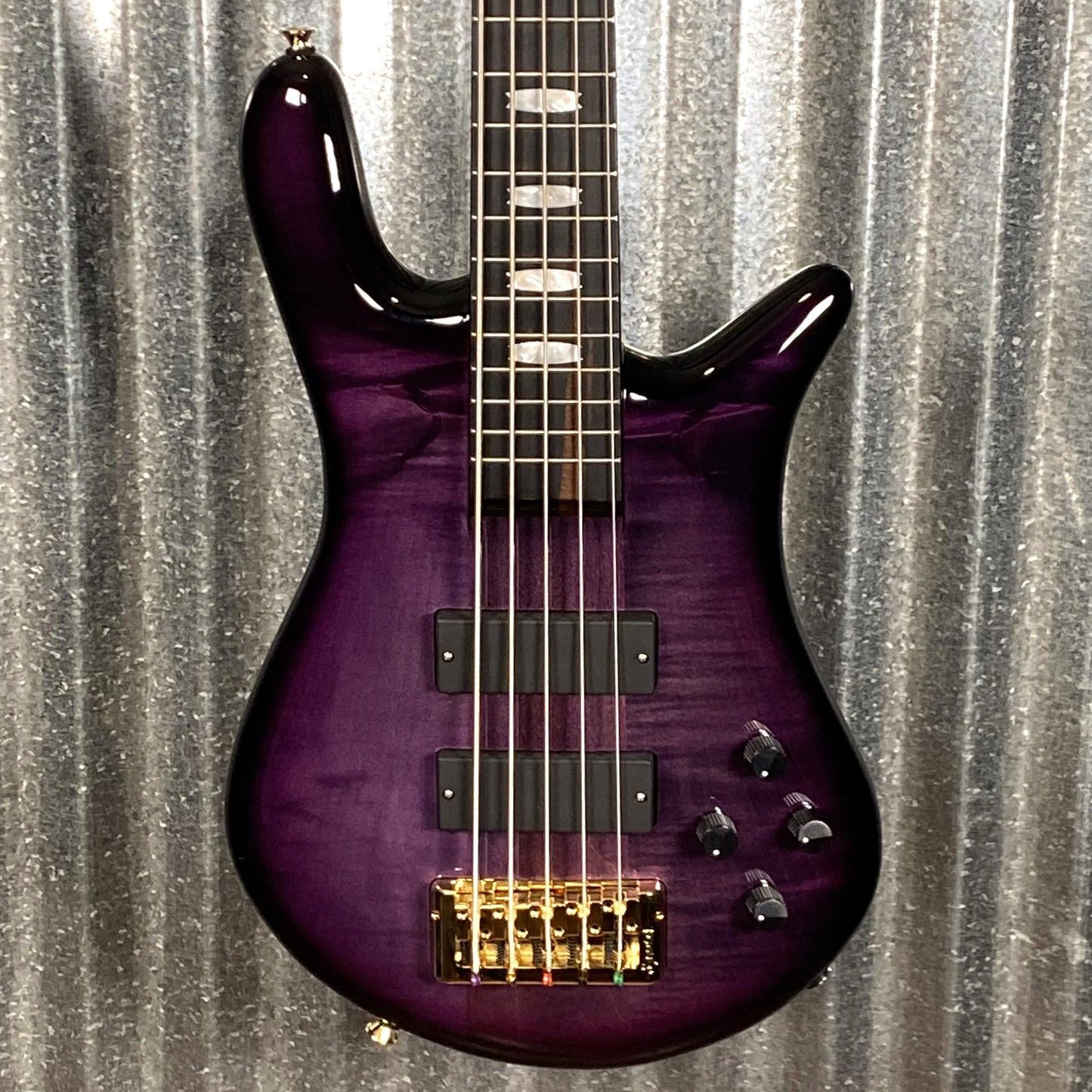 Spector Euro5 LT 5 String Bass Violet Fade Gloss EURO5LTVFG & Bag #1190