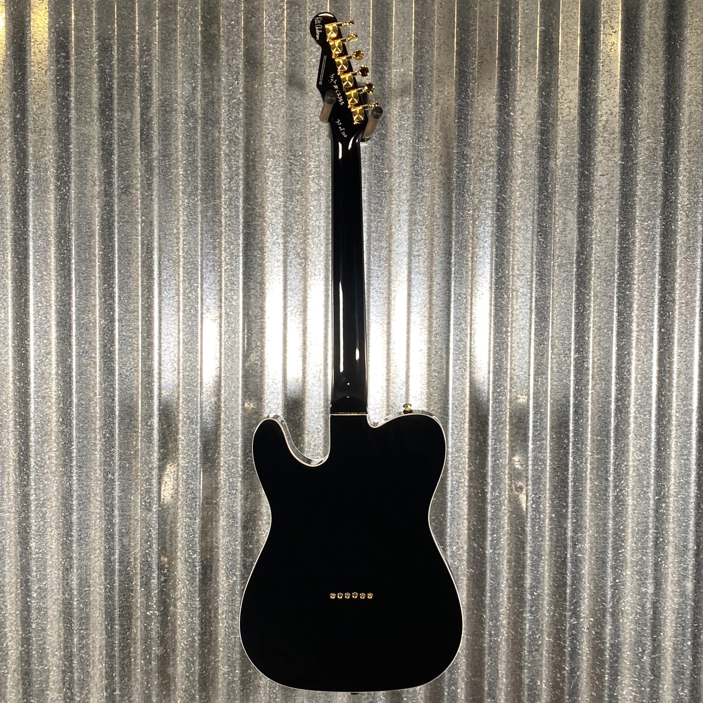 Reverend Pete Anderson Eastsider T Limited Run Gloss Black Guitar & Two Tone Bag #37