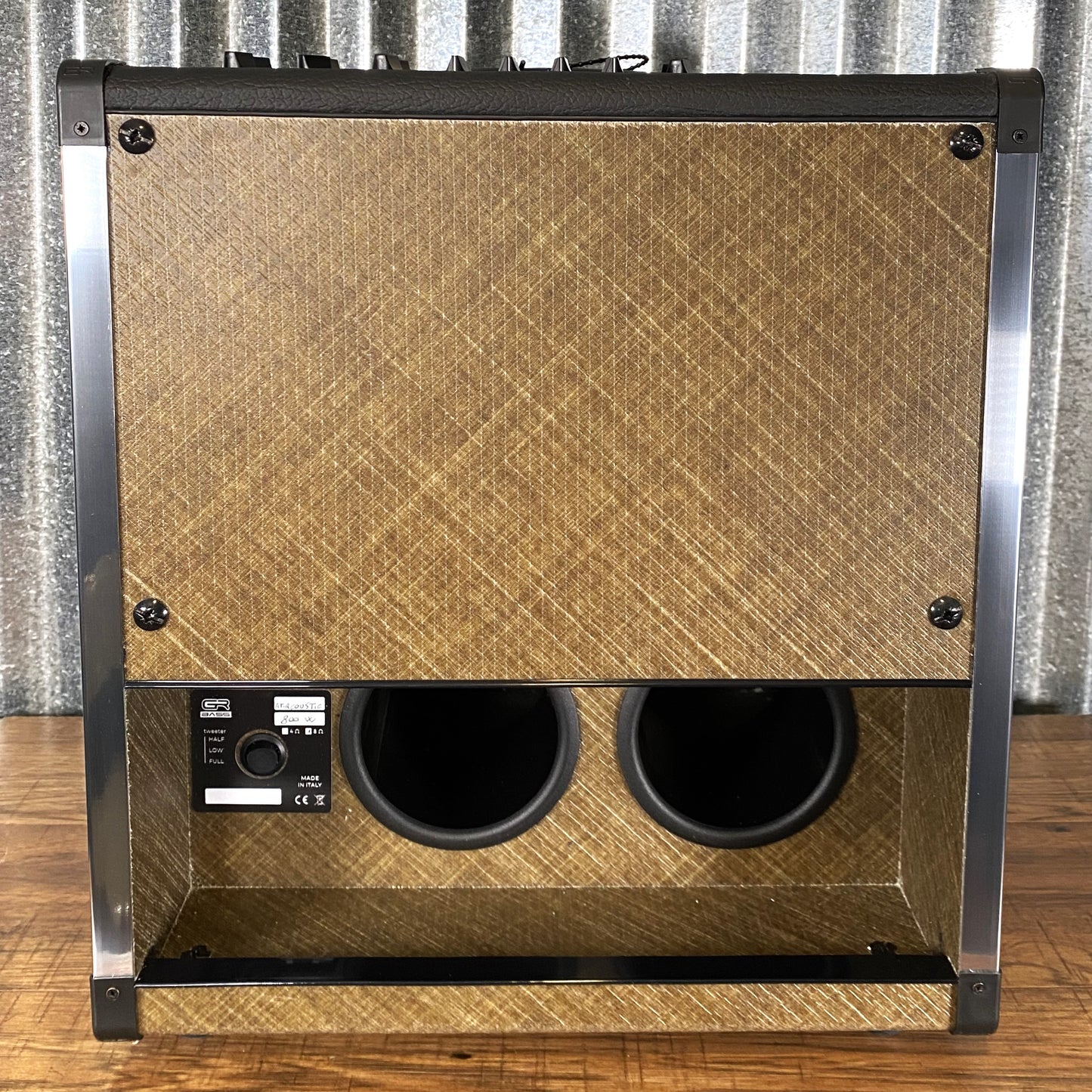 GR Bass NF CUBE ACOUSTIC 2 Channel 1x12 800 Watt Natural Fiber Bass Amplifier Combo