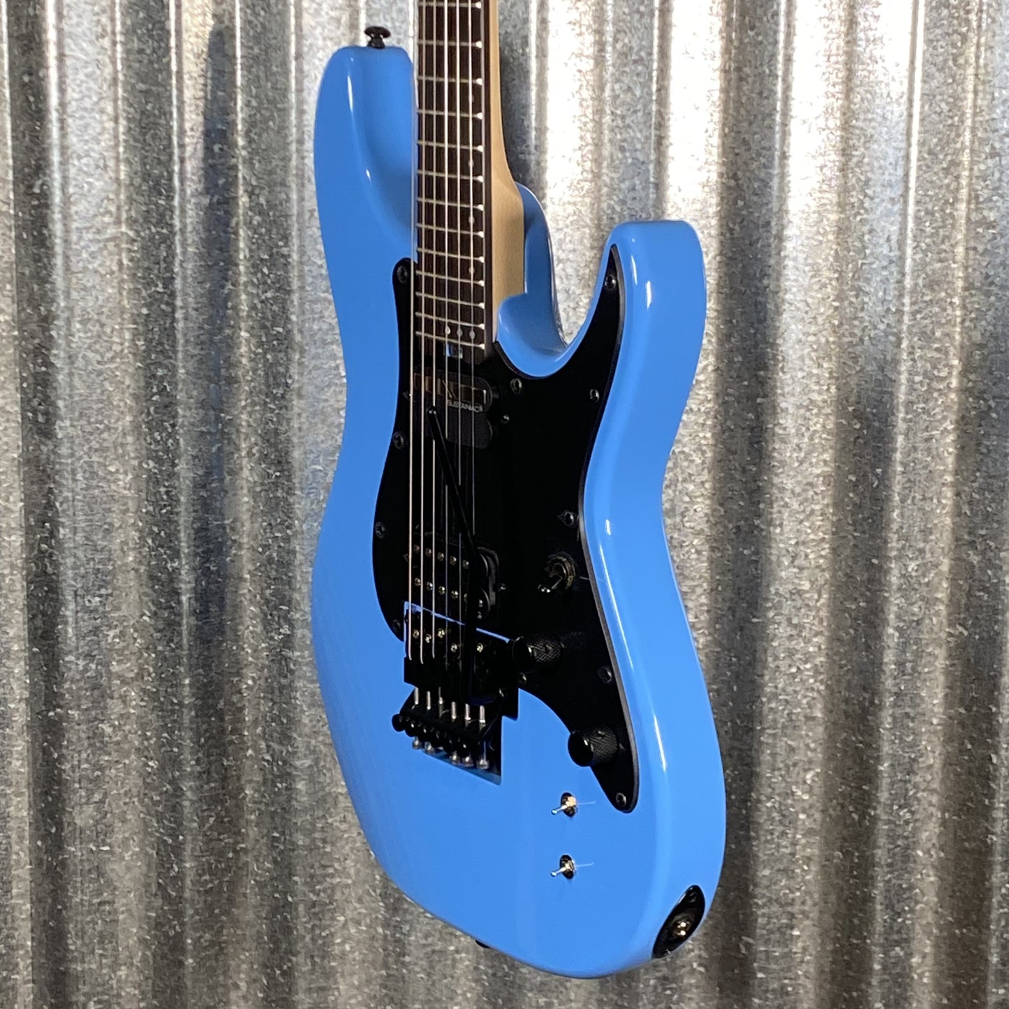 Schecter Sun Valley Super Shredder FR S Floyd Rose Sustainiac Riviera Blue Guitar #0446