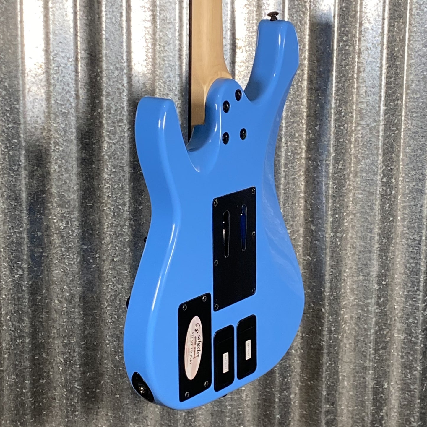 Schecter Sun Valley Super Shredder FR S Floyd Rose Sustainiac Riviera Blue Guitar #0446