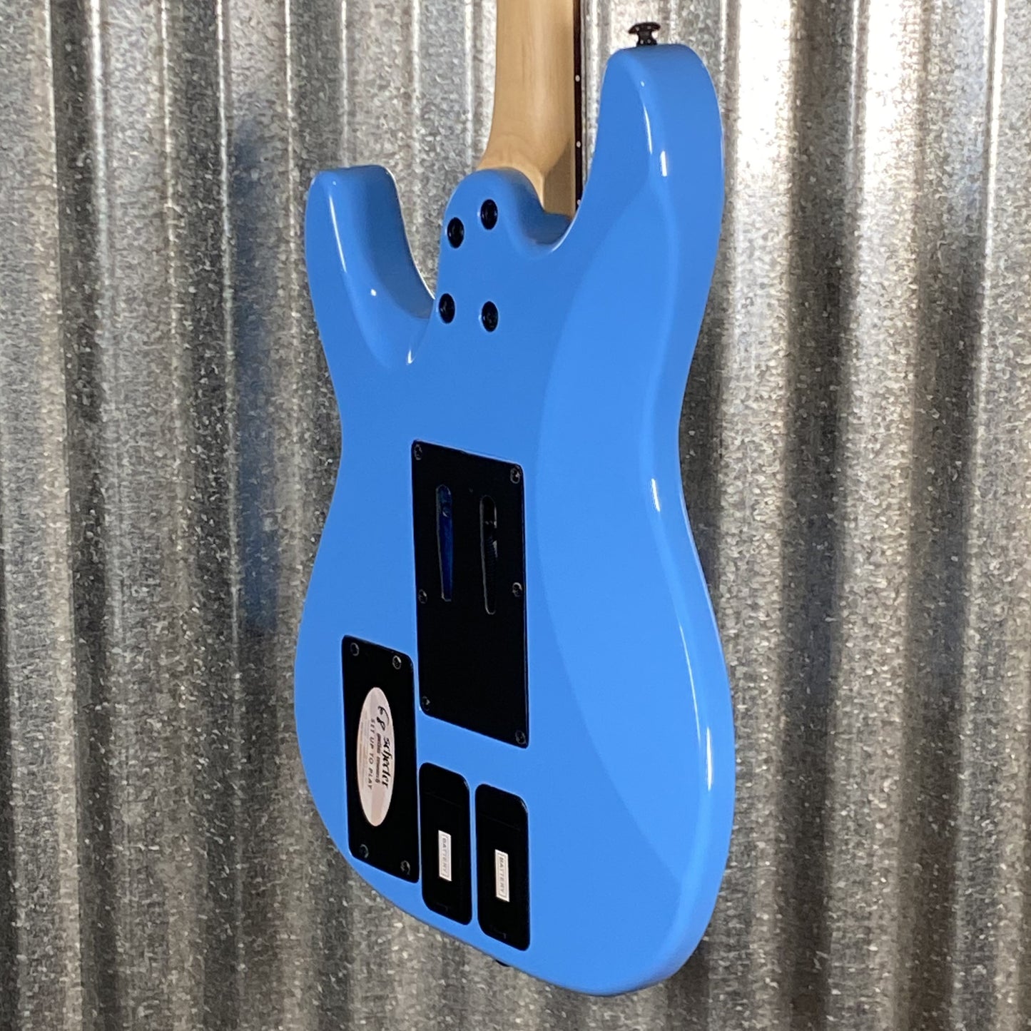Schecter Sun Valley Super Shredder FR S Floyd Rose Sustainiac Riviera Blue Guitar #0446