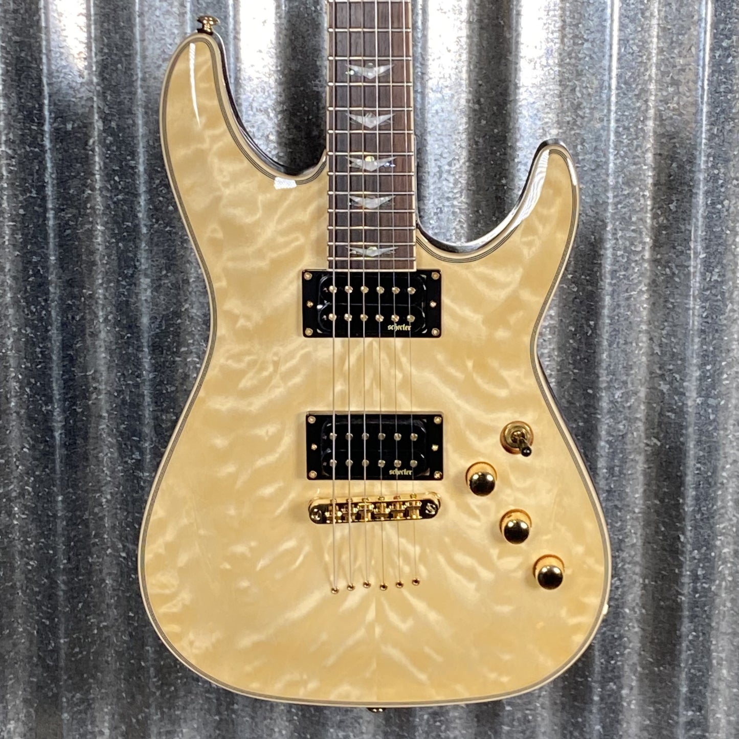 Schecter Omen Extreme 6 Gloss Natural Guitar #2206