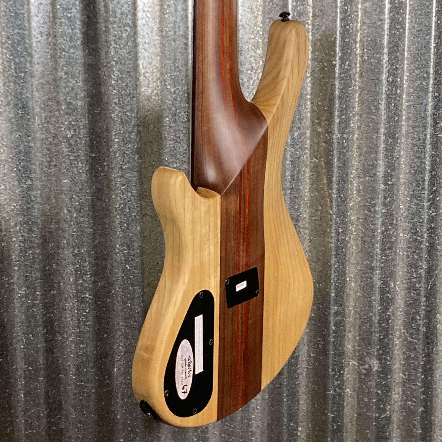 Schecter Charles Berthoud CB-6 Natural 6 String Bass #0826
