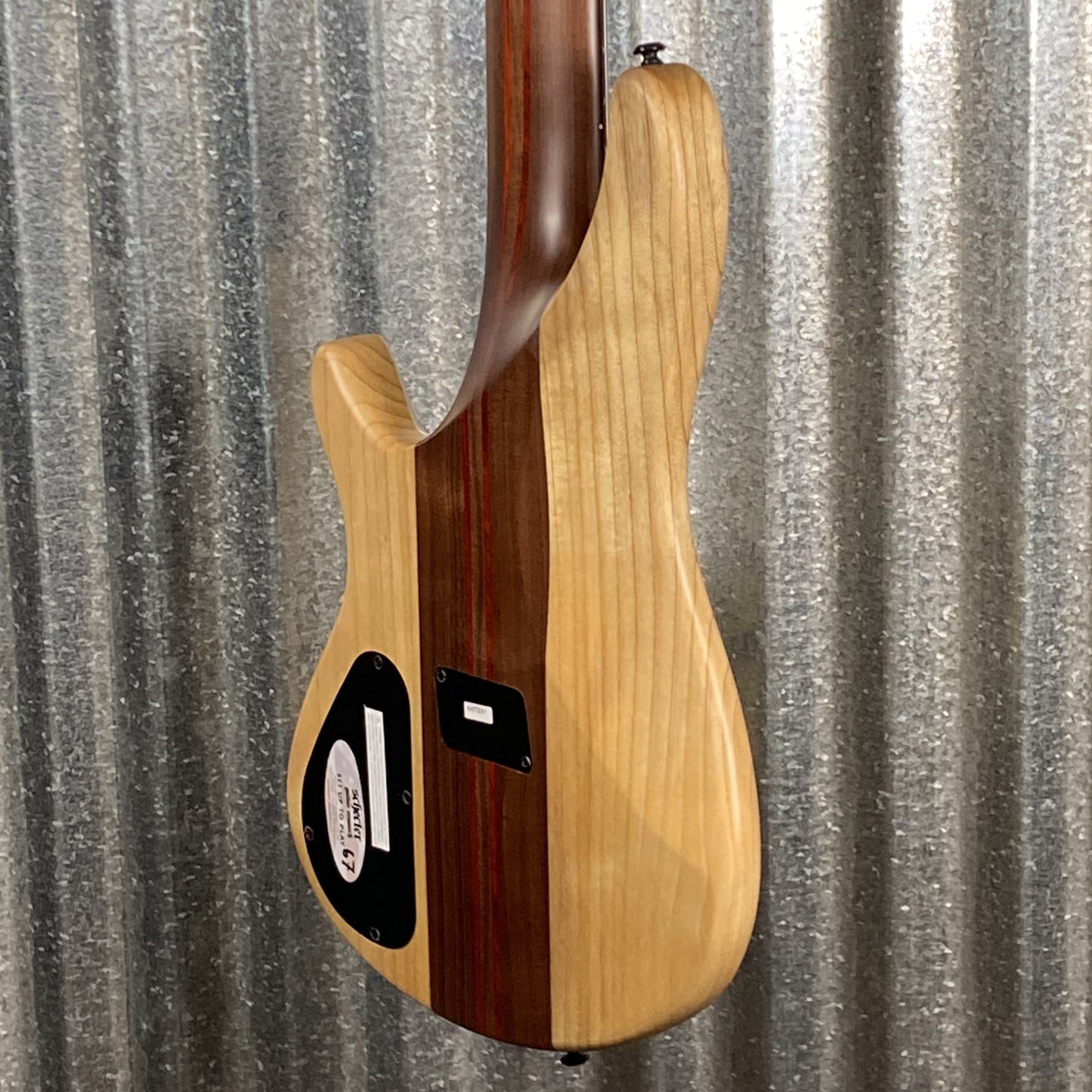 Schecter Charles Berthoud CB-6 Natural 6 String Bass #0826