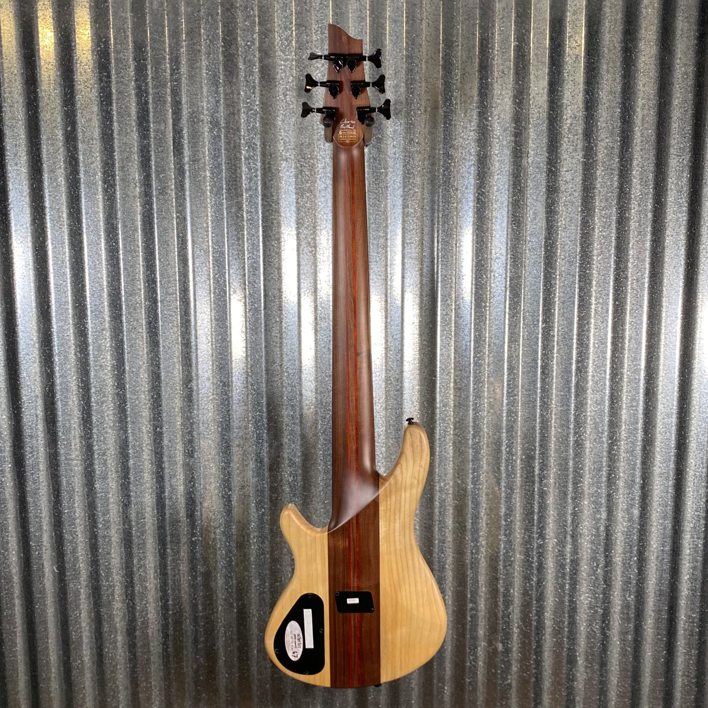 Schecter Charles Berthoud CB-6 Natural 6 String Bass #0826