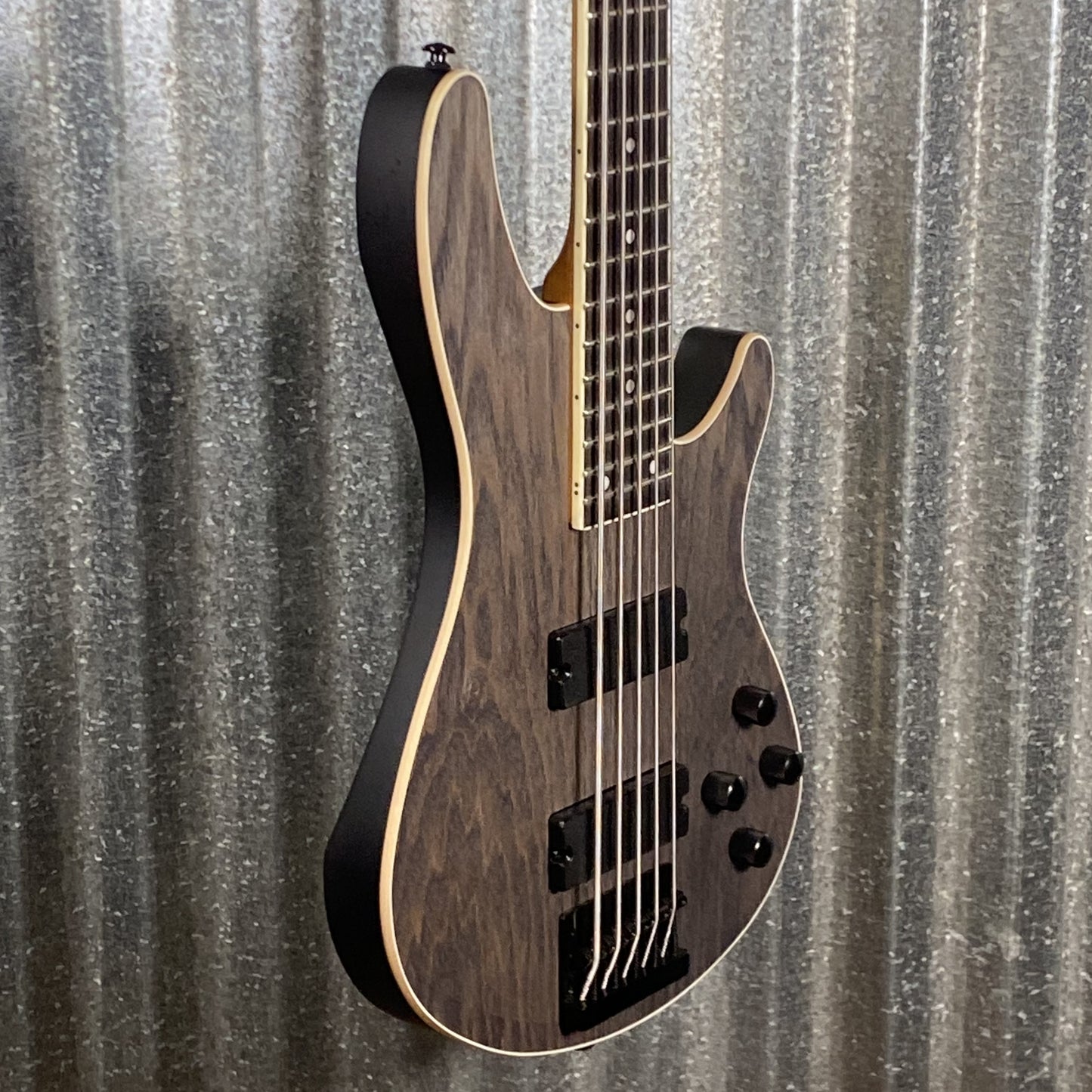 Schecter C-5 Standard Charcoal Satin 5 String Bass #1308
