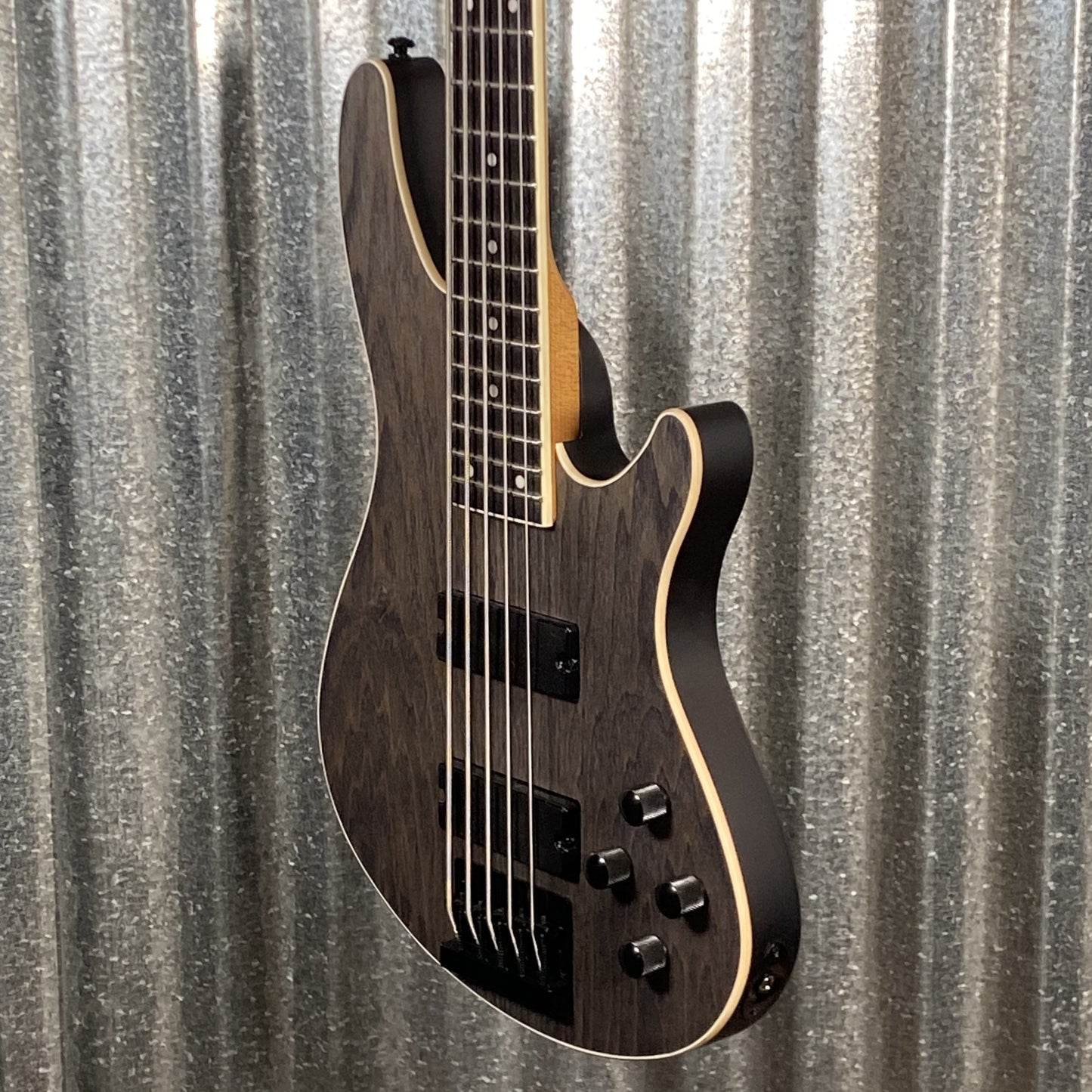 Schecter C-5 Standard Charcoal Satin 5 String Bass #1308
