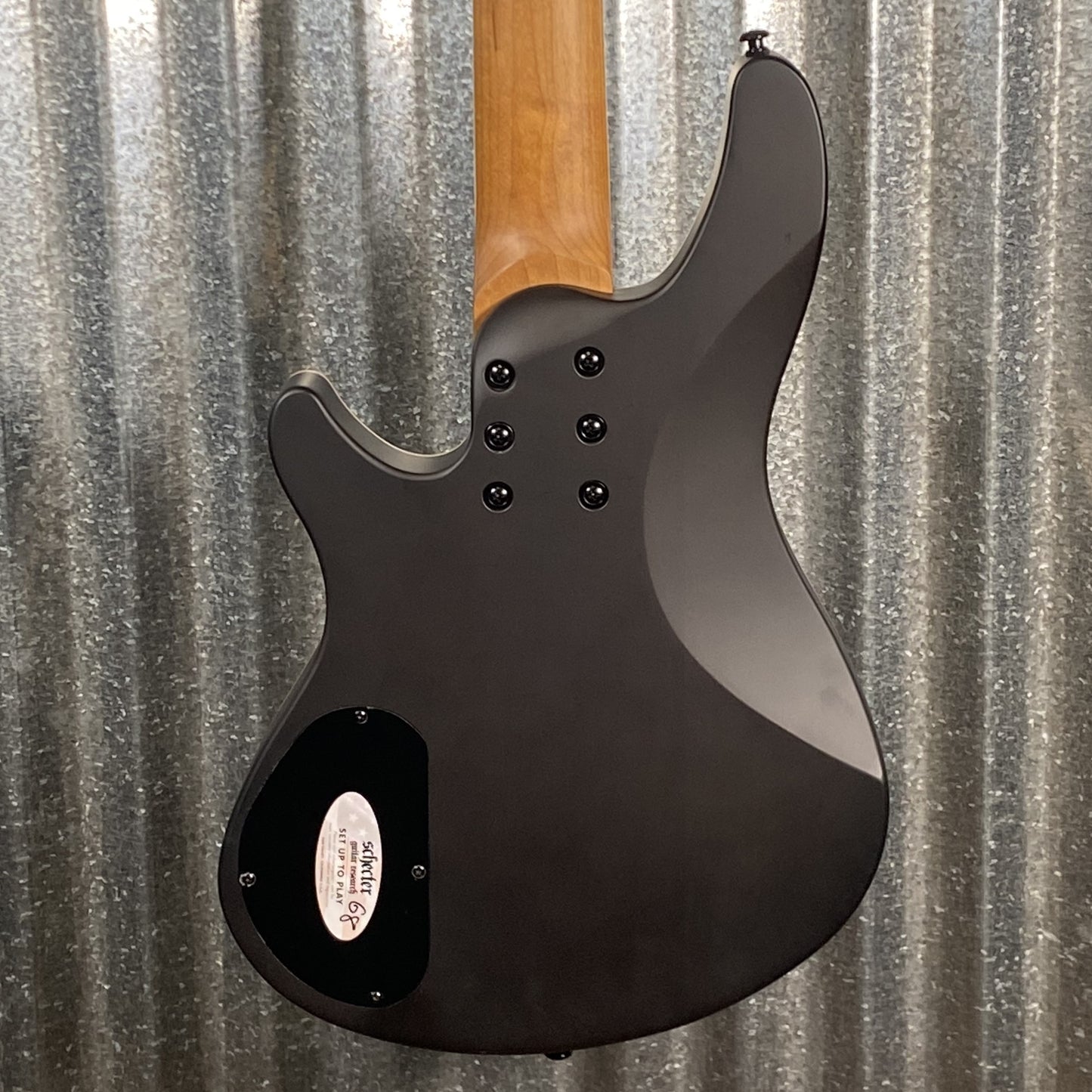 Schecter C-5 Standard Charcoal Satin 5 String Bass #1308
