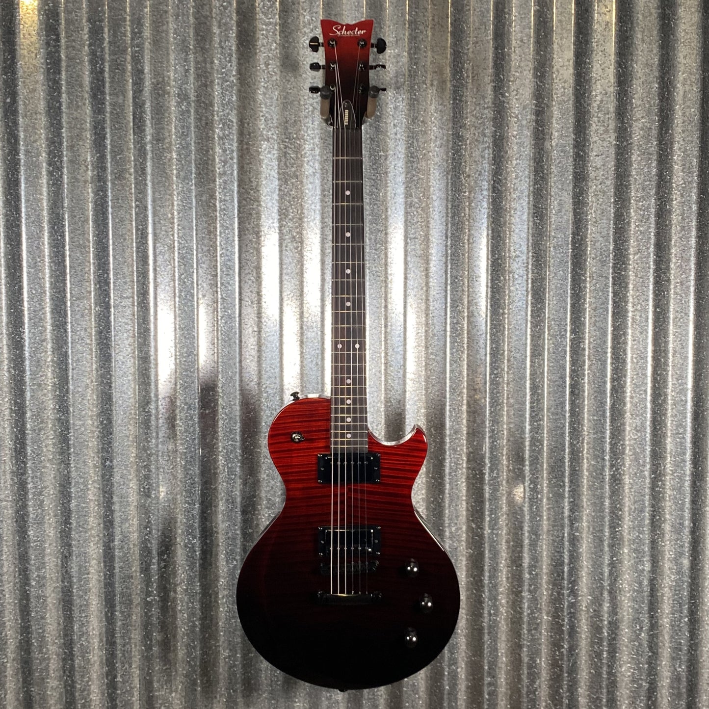 Schecter Solo-II Standard Blood Burst Guitar #0987