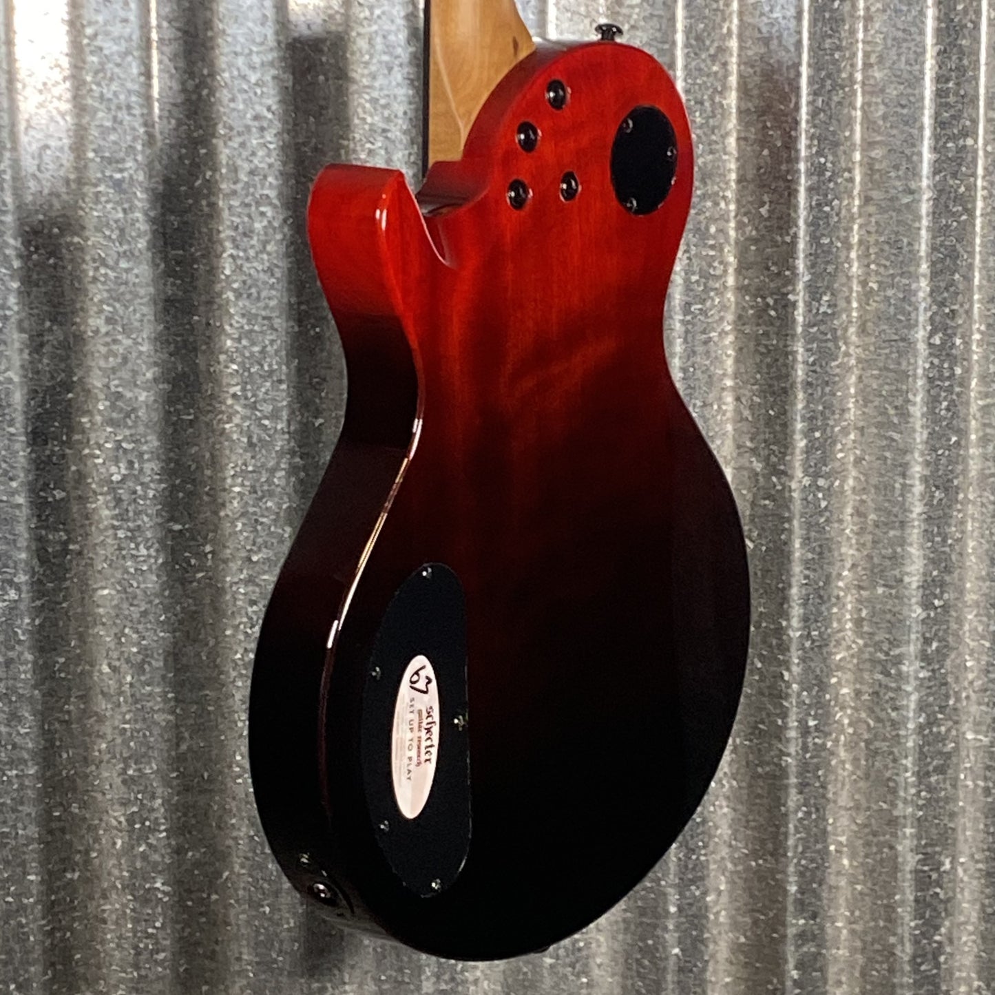 Schecter Solo-II Standard Blood Burst Guitar #0987