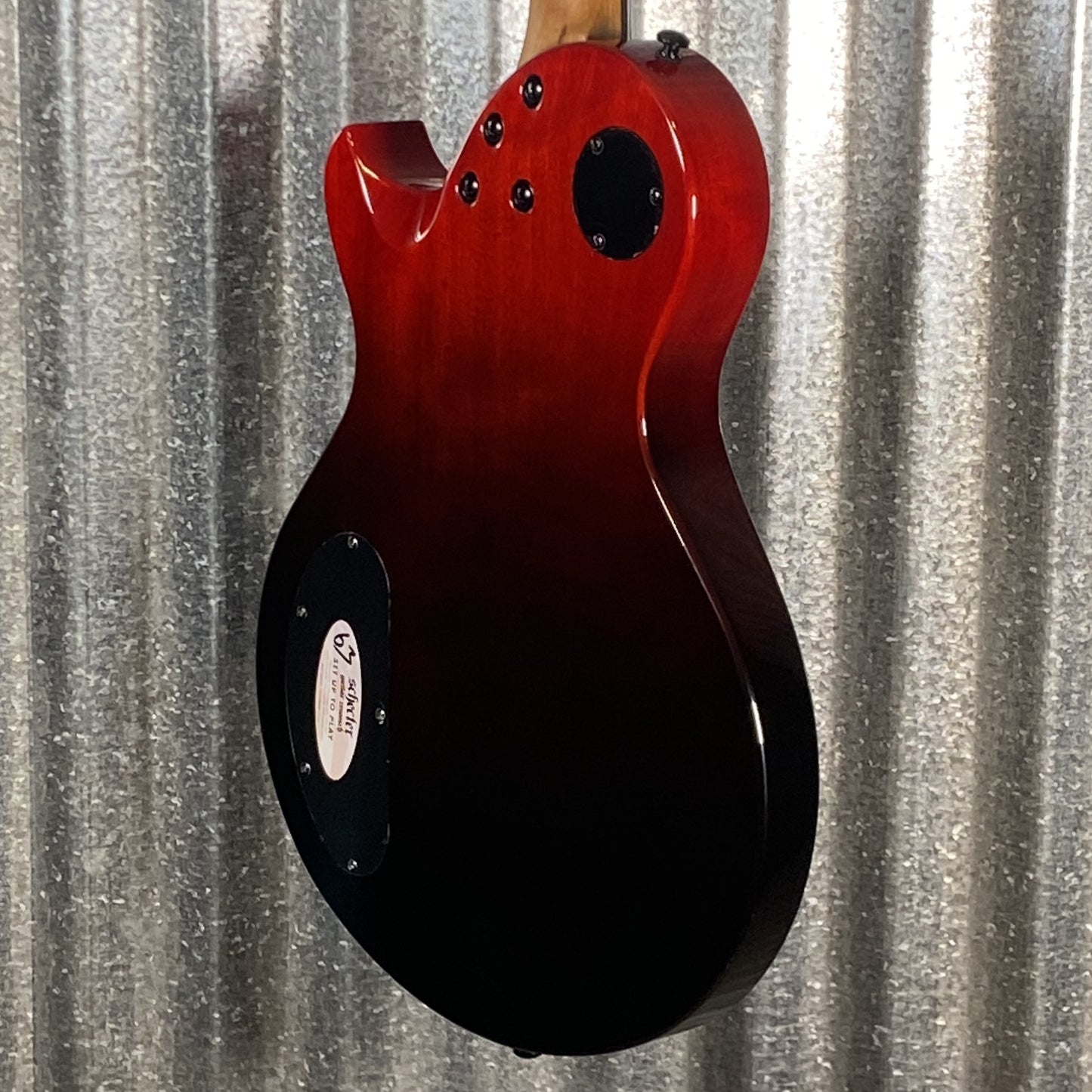 Schecter Solo-II Standard Blood Burst Guitar #0987