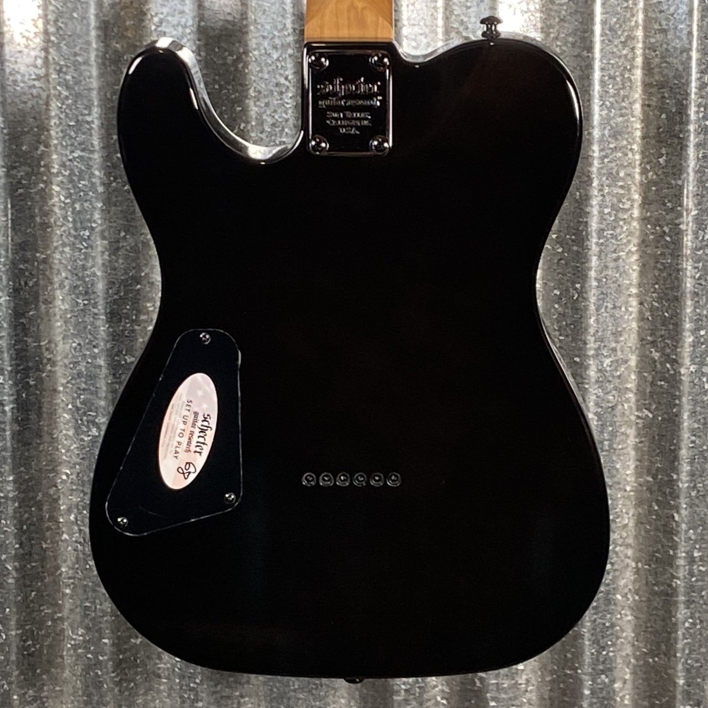 Schecter PT Standard Black Fade Burst Burl Guitar #0678