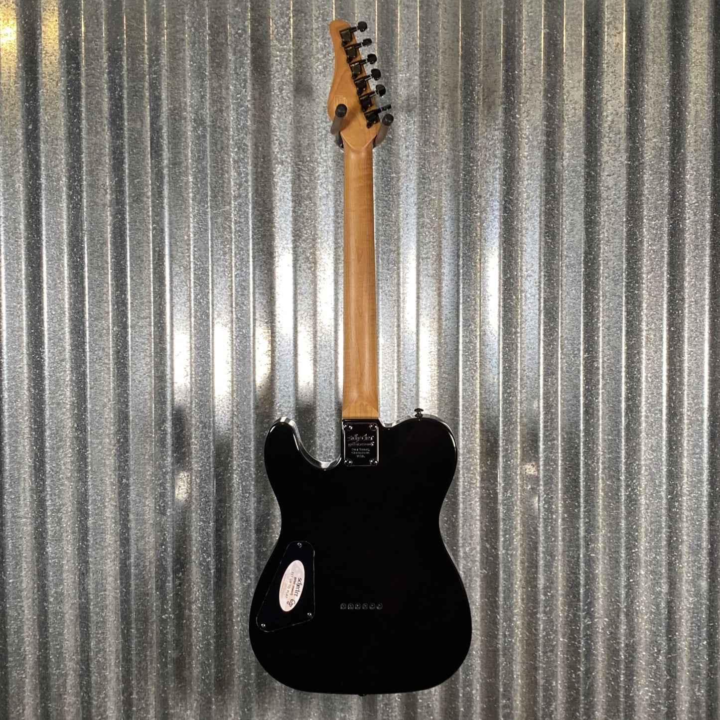 Schecter PT Standard Black Fade Burst Burl Guitar #0678