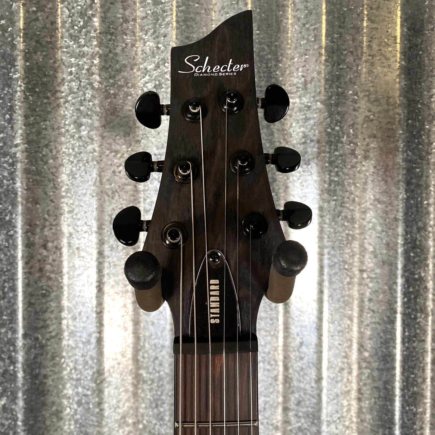 Schecter C-1 Standard Charcoal Satin Guitar #0124