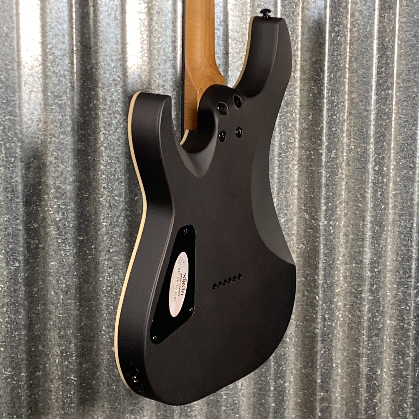 Schecter C-1 Standard Charcoal Satin Guitar #0124