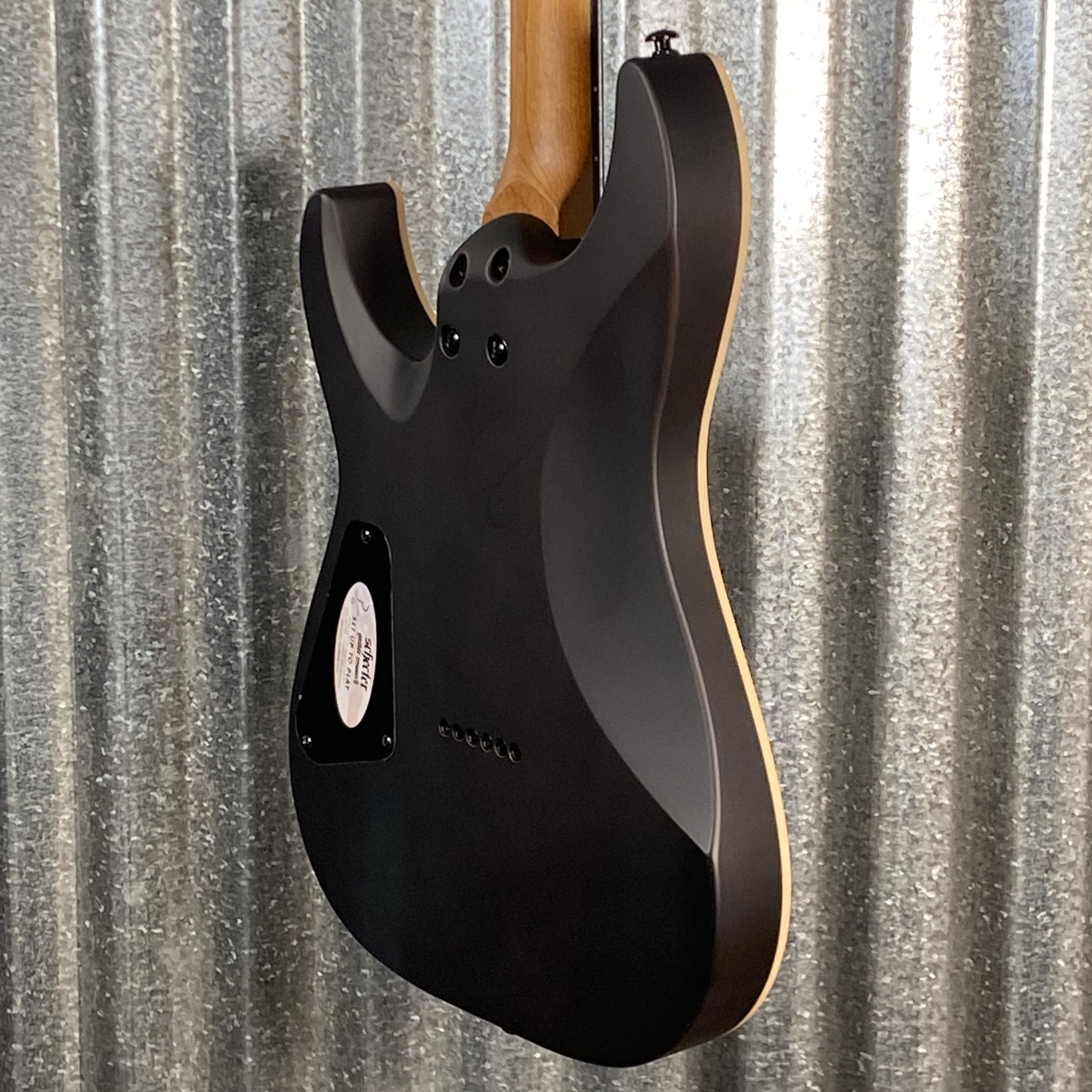Schecter C-1 Standard Charcoal Satin Guitar #0124