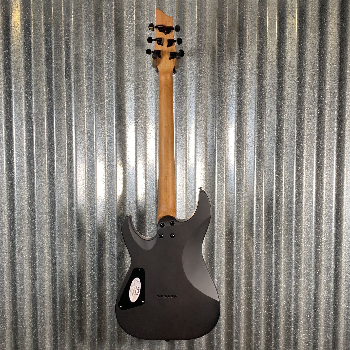 Schecter C-1 Standard Charcoal Satin Guitar #0124