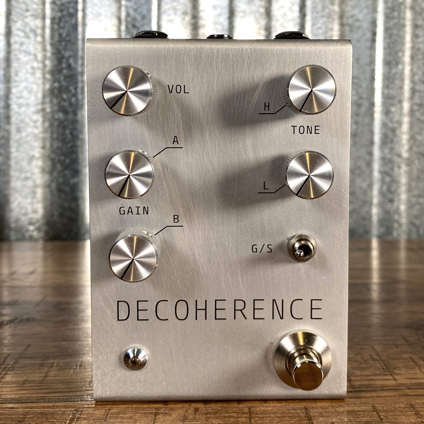 Whitman Audio Decoherence Germanium & Silicon Overdrive Guitar Effect Pedal Used