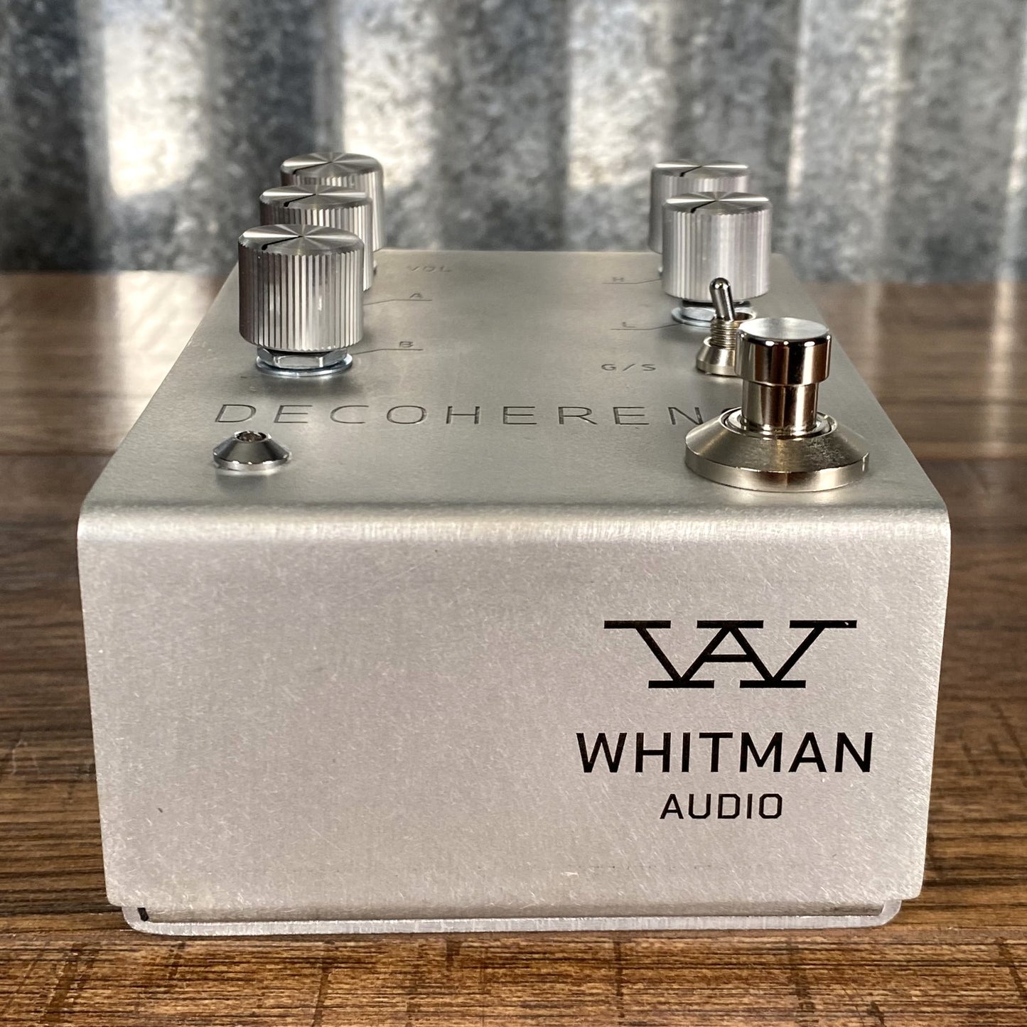 Whitman Audio Decoherence Germanium & Silicon Overdrive Guitar Effect Pedal Used