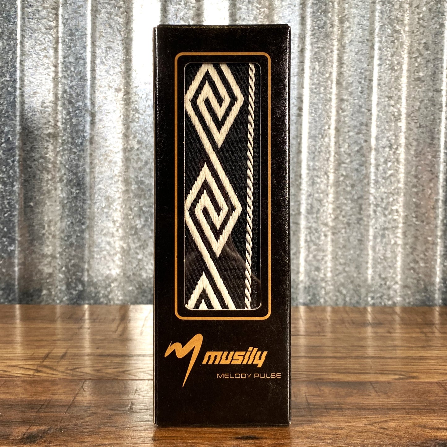 Musily Modern Guitar Strap Diamond Fret X004GSO1YJ Picks Locks & Headstock Tie