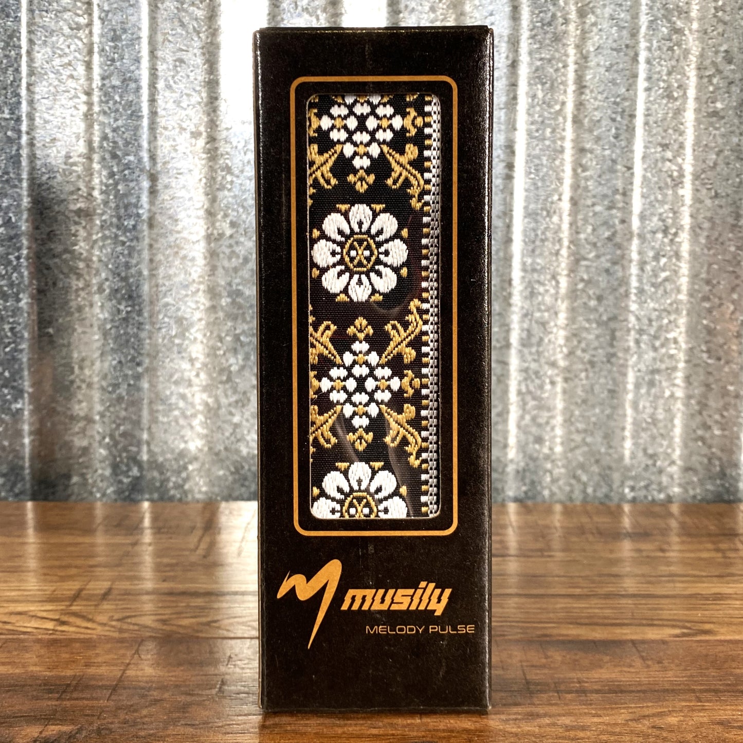 Musily Retro Guitar Strap Autumn Coreopsis X004GRADVF Picks Locks & Headstock Tie