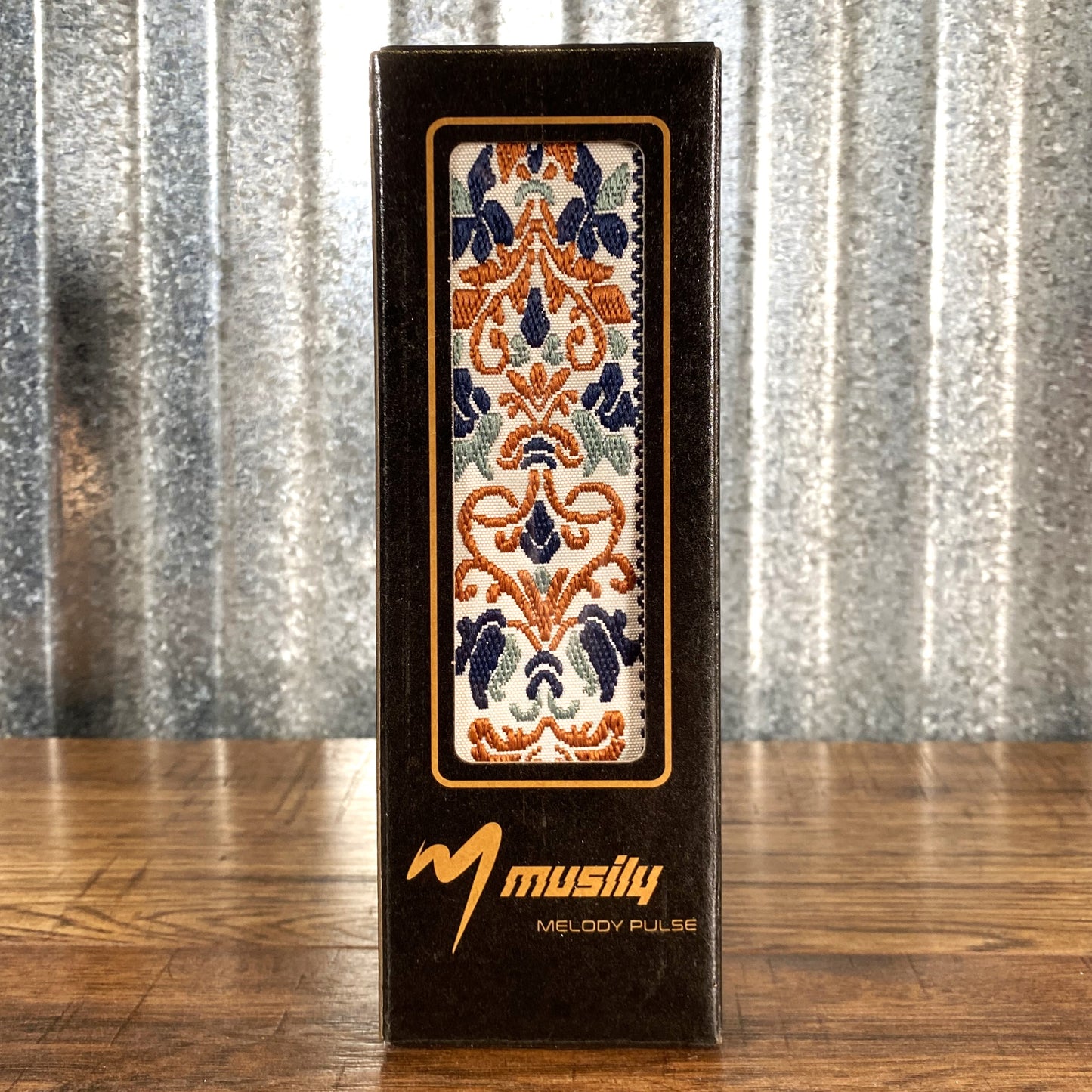 Musily Retro Guitar Strap Boho Turquoise X004GRADUB Picks Locks & Headstock Tie