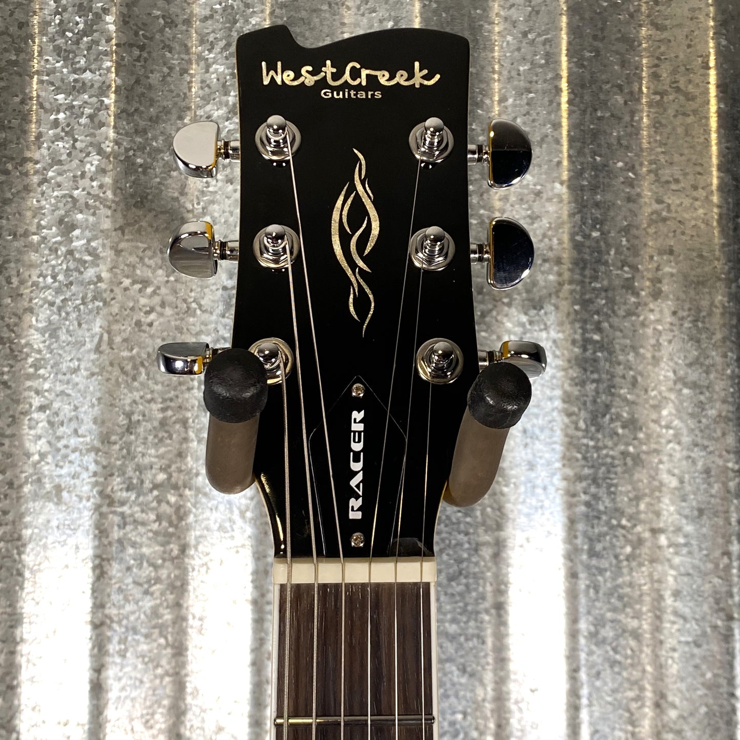 Westcreek Guitars Racer SG Offset Style Bumble-B Yellow #0111 Used