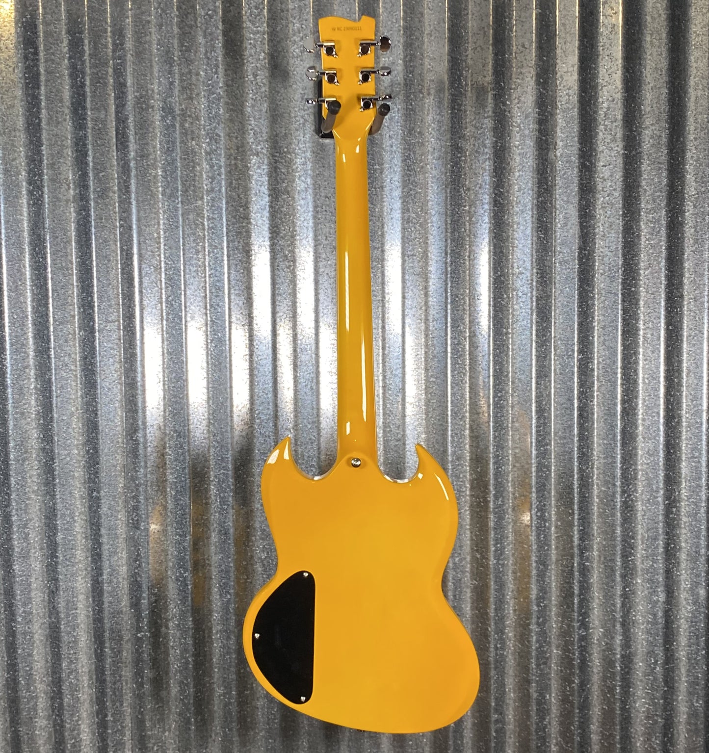Westcreek Guitars Racer SG Offset Style Bumble-B Yellow #0111 Used