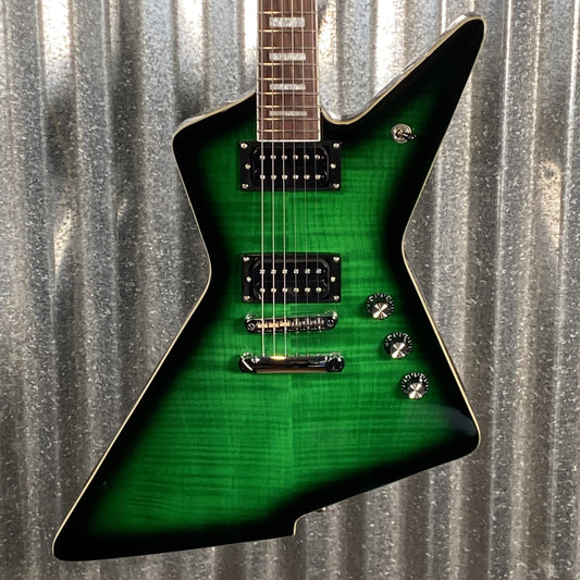Westcreek Guitars Revenge Explorer Style Transparent Green #0730 Used