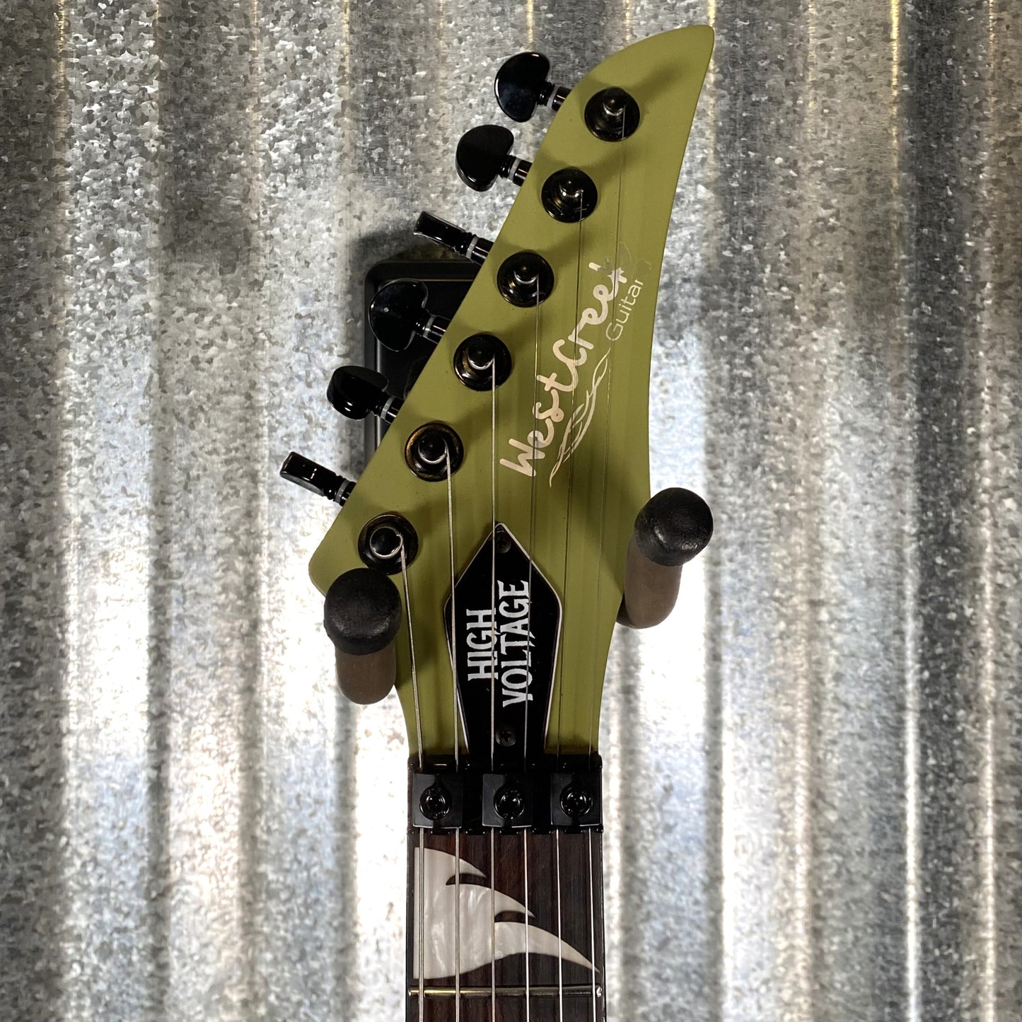 Westcreek Guitars High Voltage FR Floyd Rose Green #0132 Used