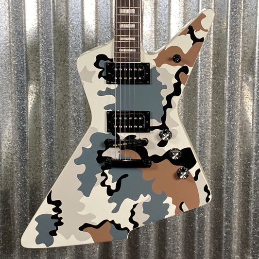 Westcreek Guitars Revenge Explorer Style Camo #0055 Used