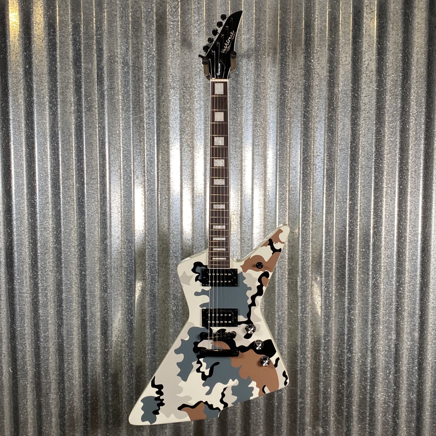 Westcreek Guitars Revenge Explorer Style Camo #0055 Used