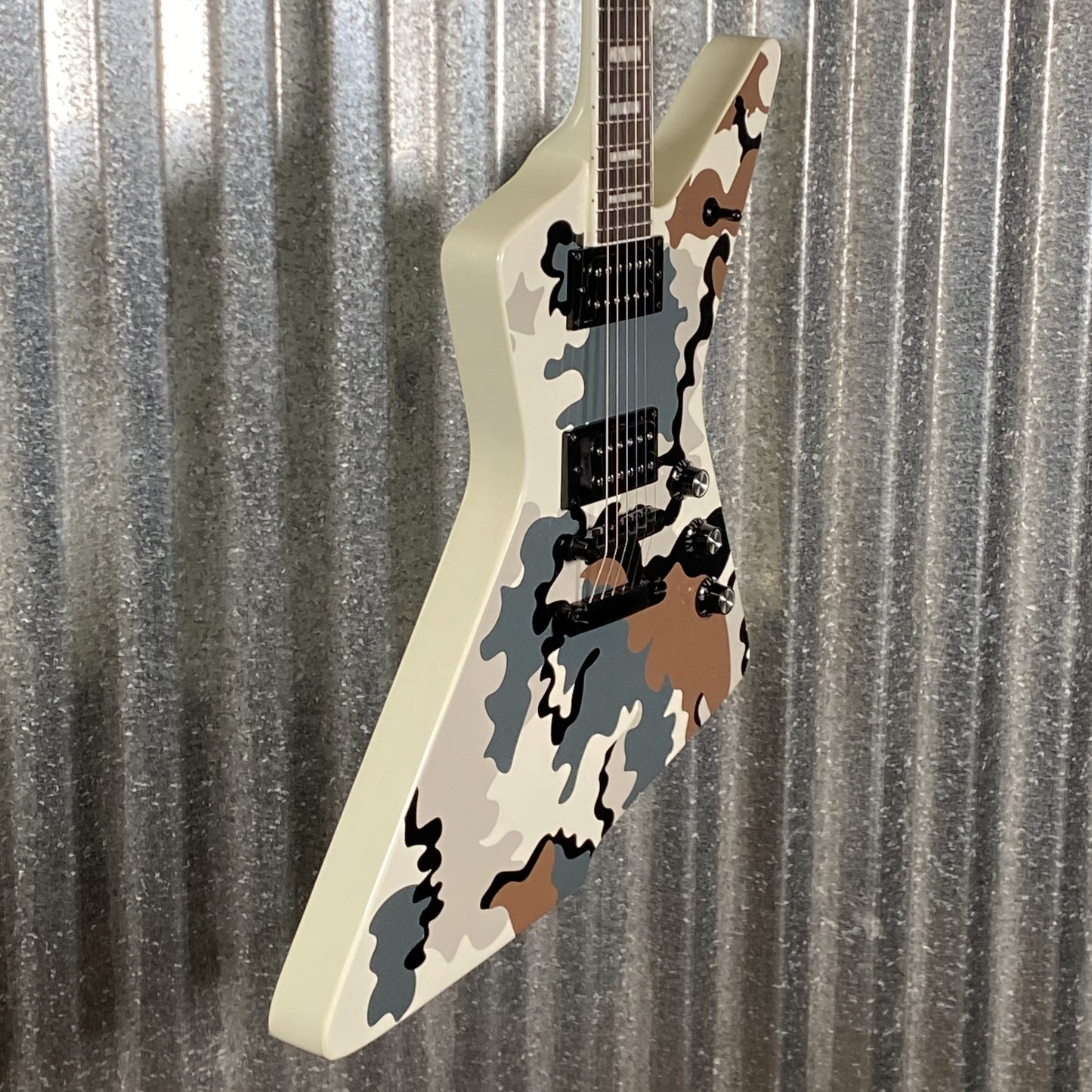 Westcreek Guitars Revenge Explorer Style Camo #0055 Used