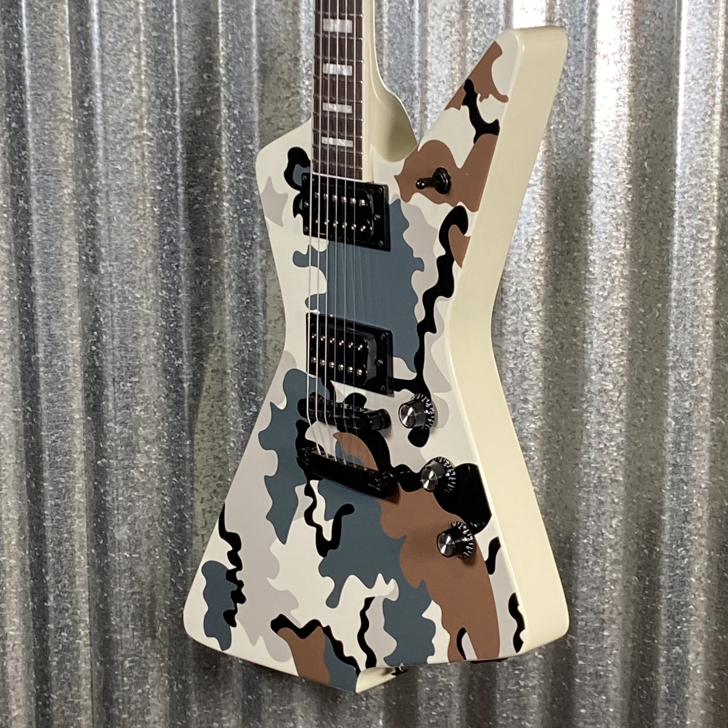 Westcreek Guitars Revenge Explorer Style Camo #0055 Used