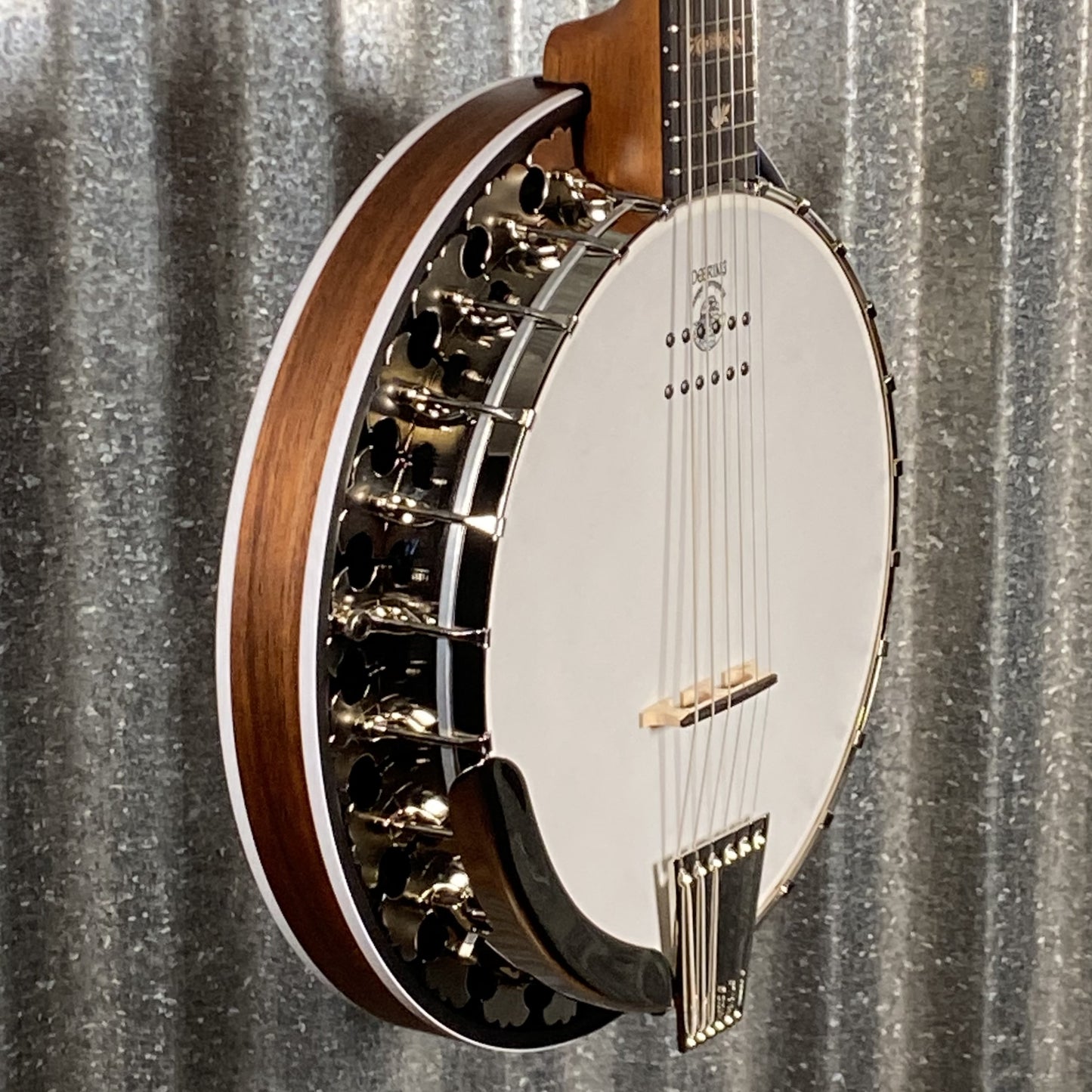 Deering B-6 AE Boston 6 String Acoustic Electric Banjo & Case #56807