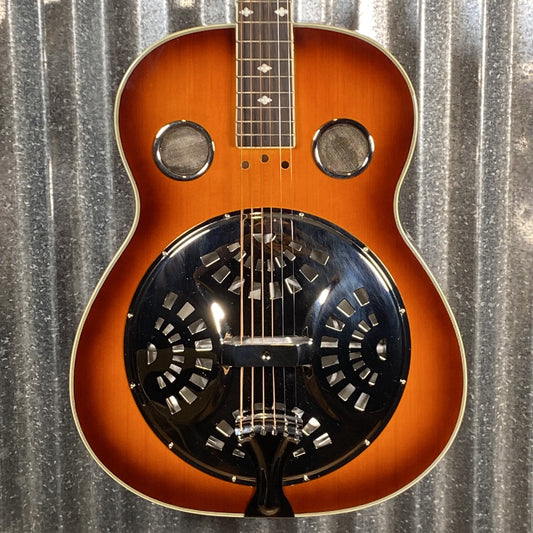Savannah SR-200 Round Neck Sunburst Resonator Guitar & Case #0001 Used