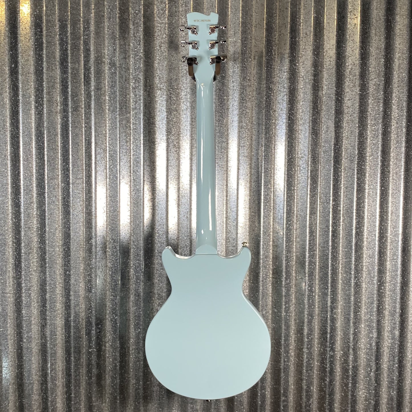 Westcreek Guitars DC LP Jr Style Double Cutaway Pastel Blue #0186 Used
